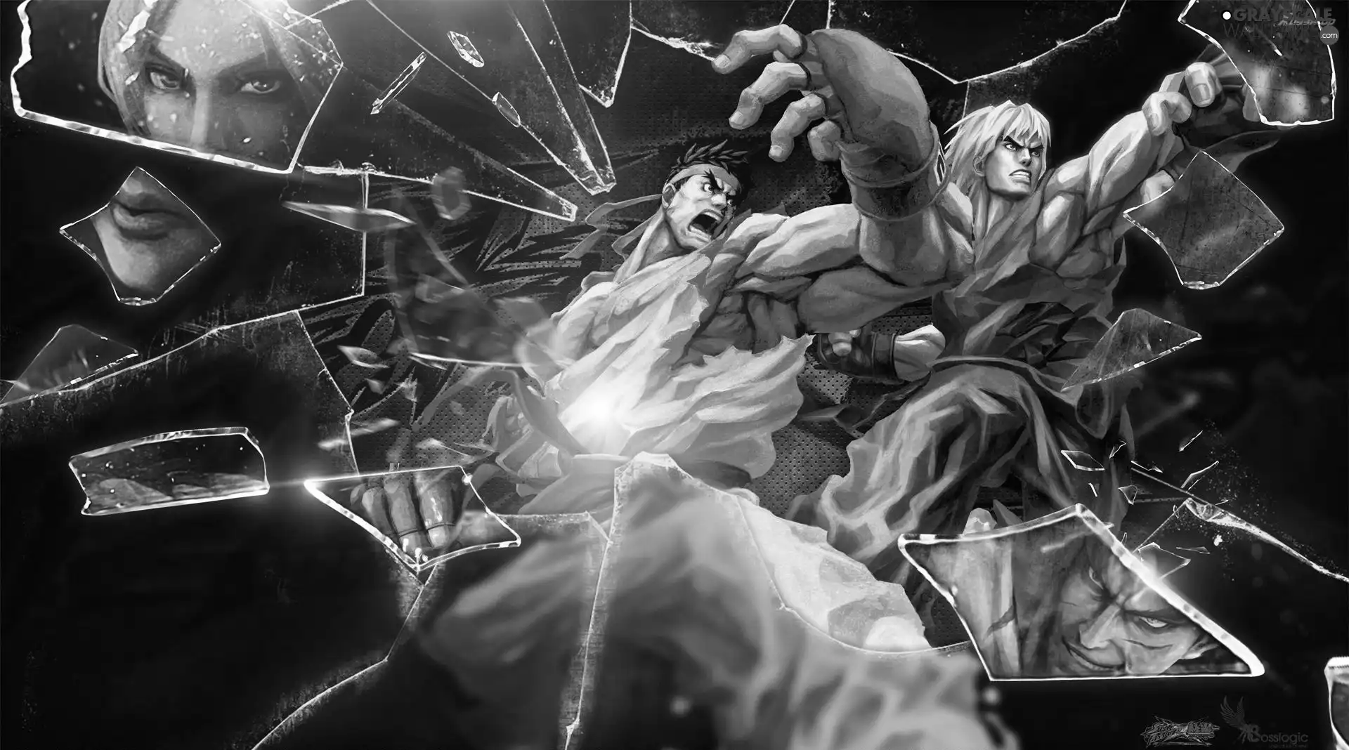 ryu, Nina Williams, Kazuya Mishima, Ken