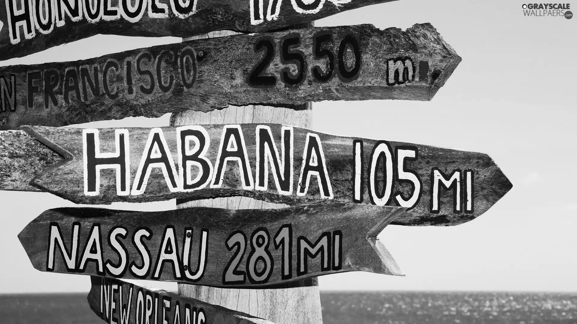 Florida, sign-post, Key West