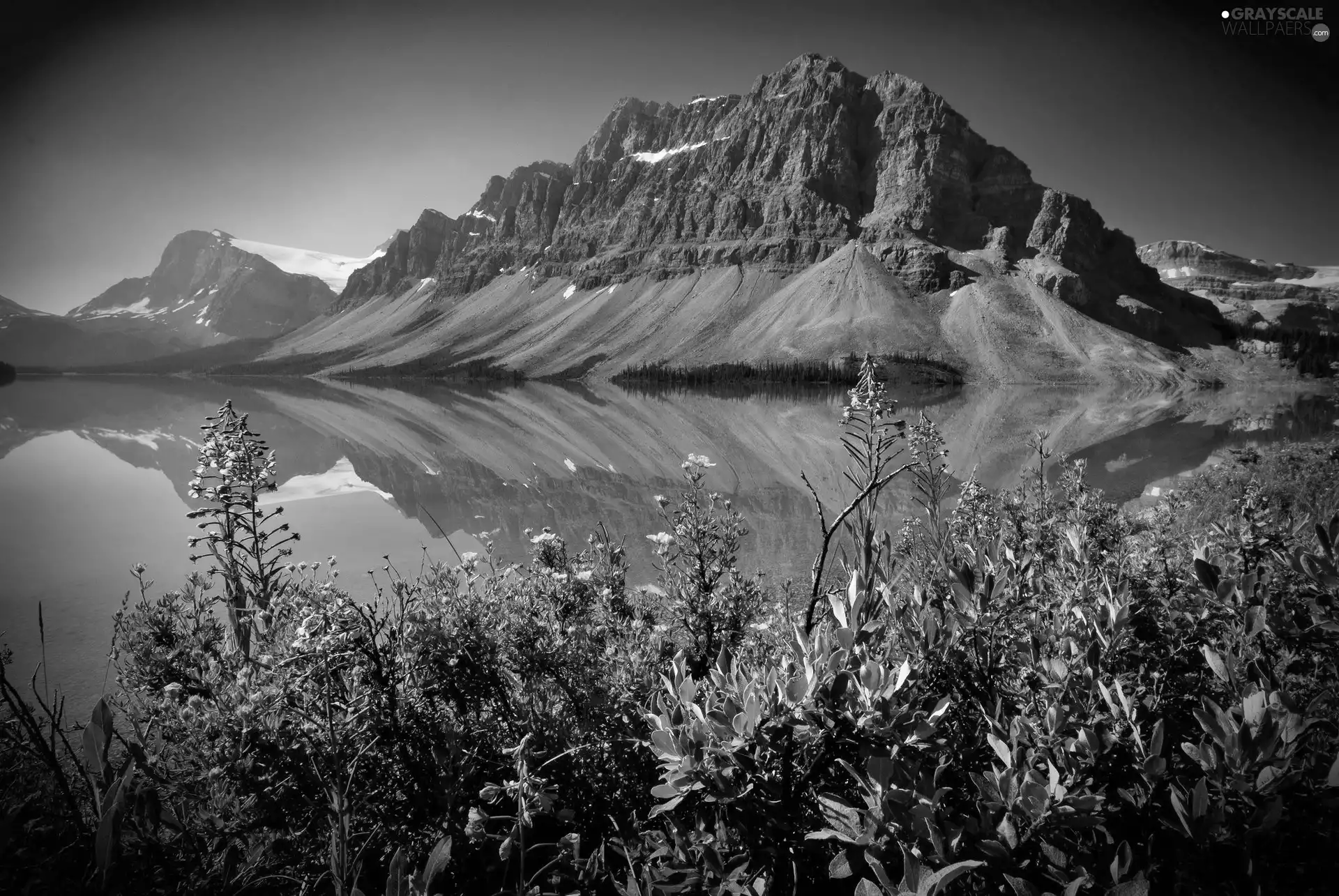 Canada, Mountains, Lake Albert