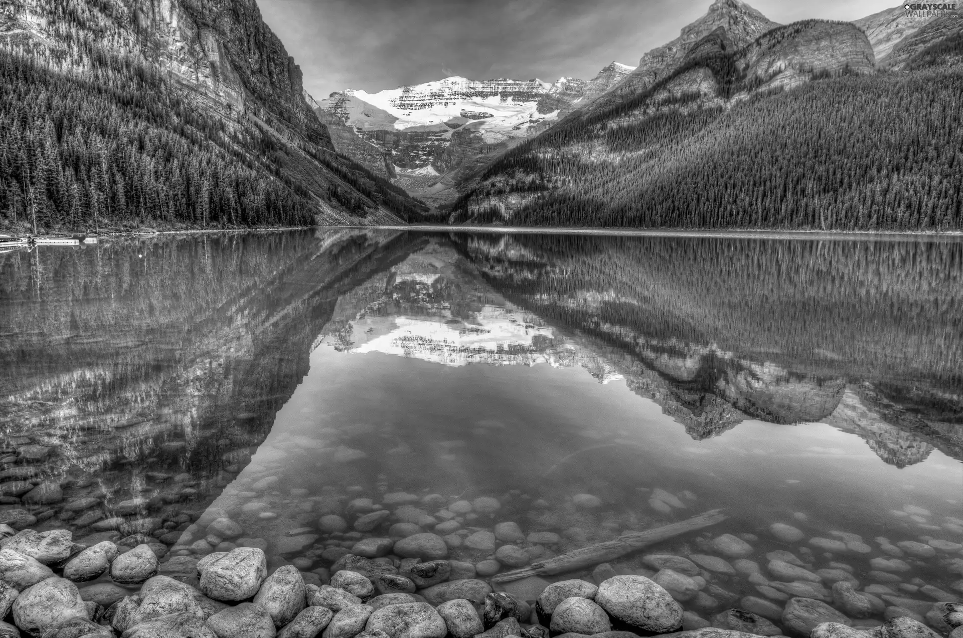 lake, Mountains, forest