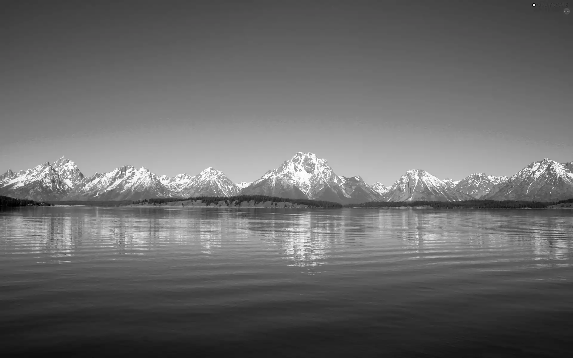 lake, Sky, Mountains
