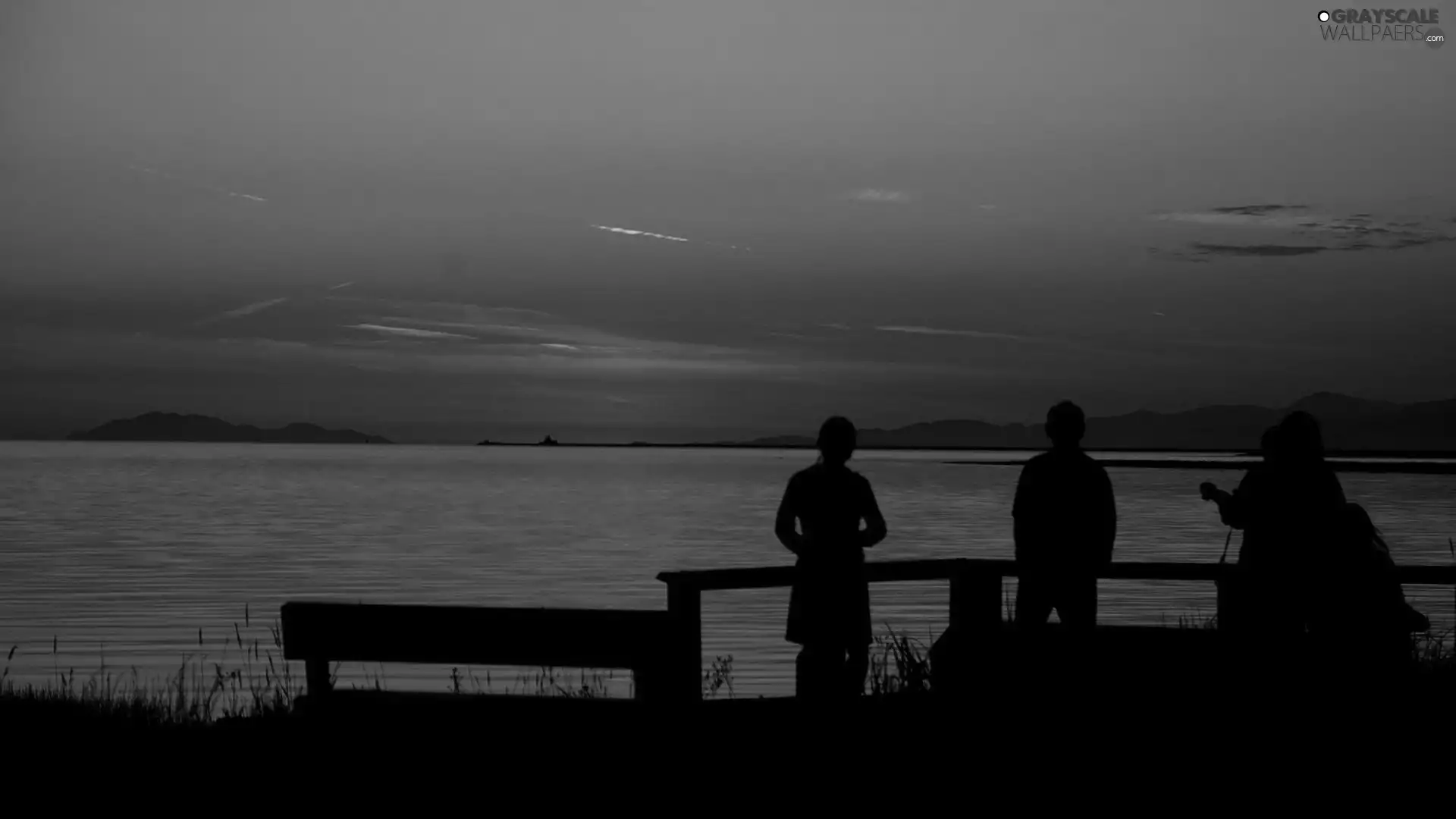 Great Sunsets, People, lake