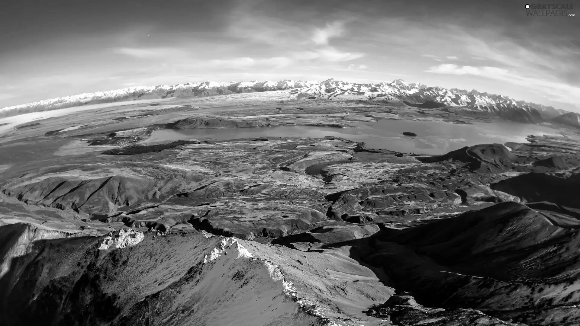 Mountains, lakes