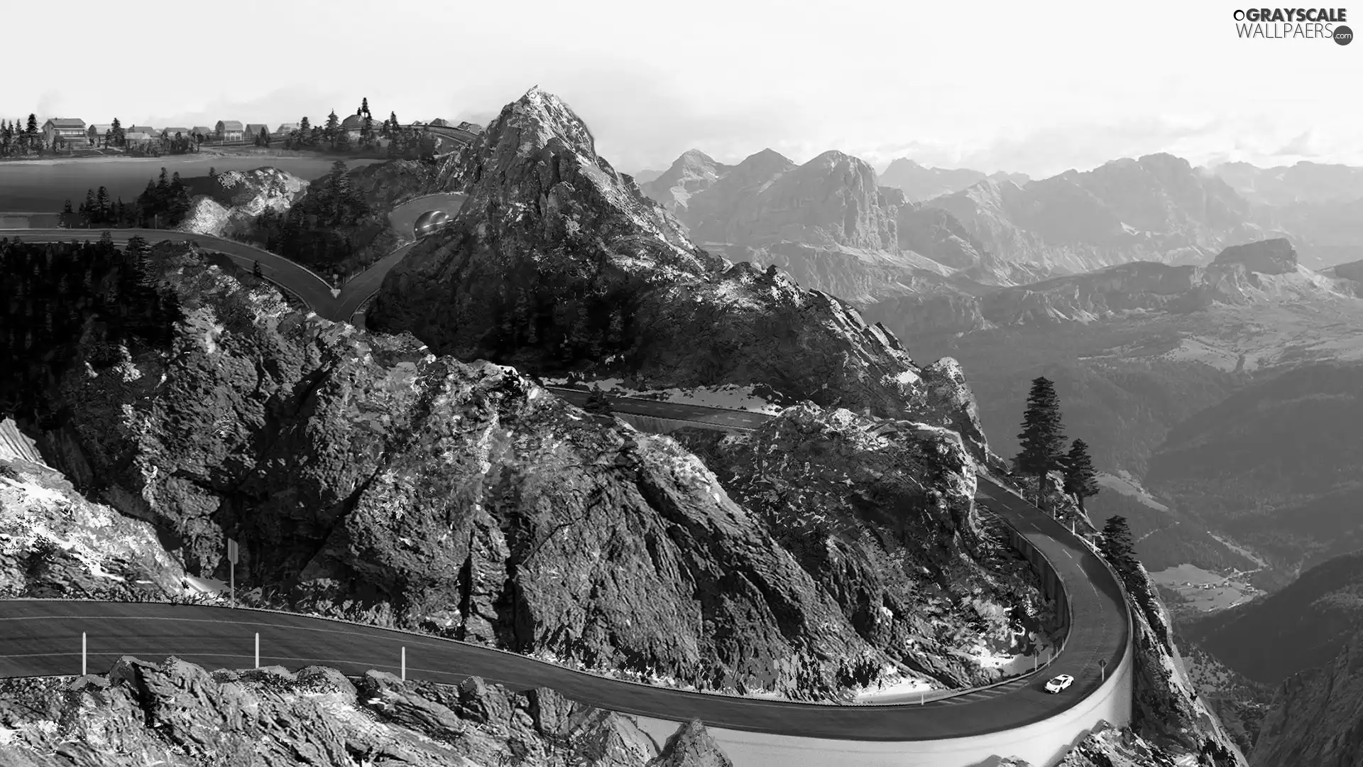 Rocky, Way, Lambo, Mountains