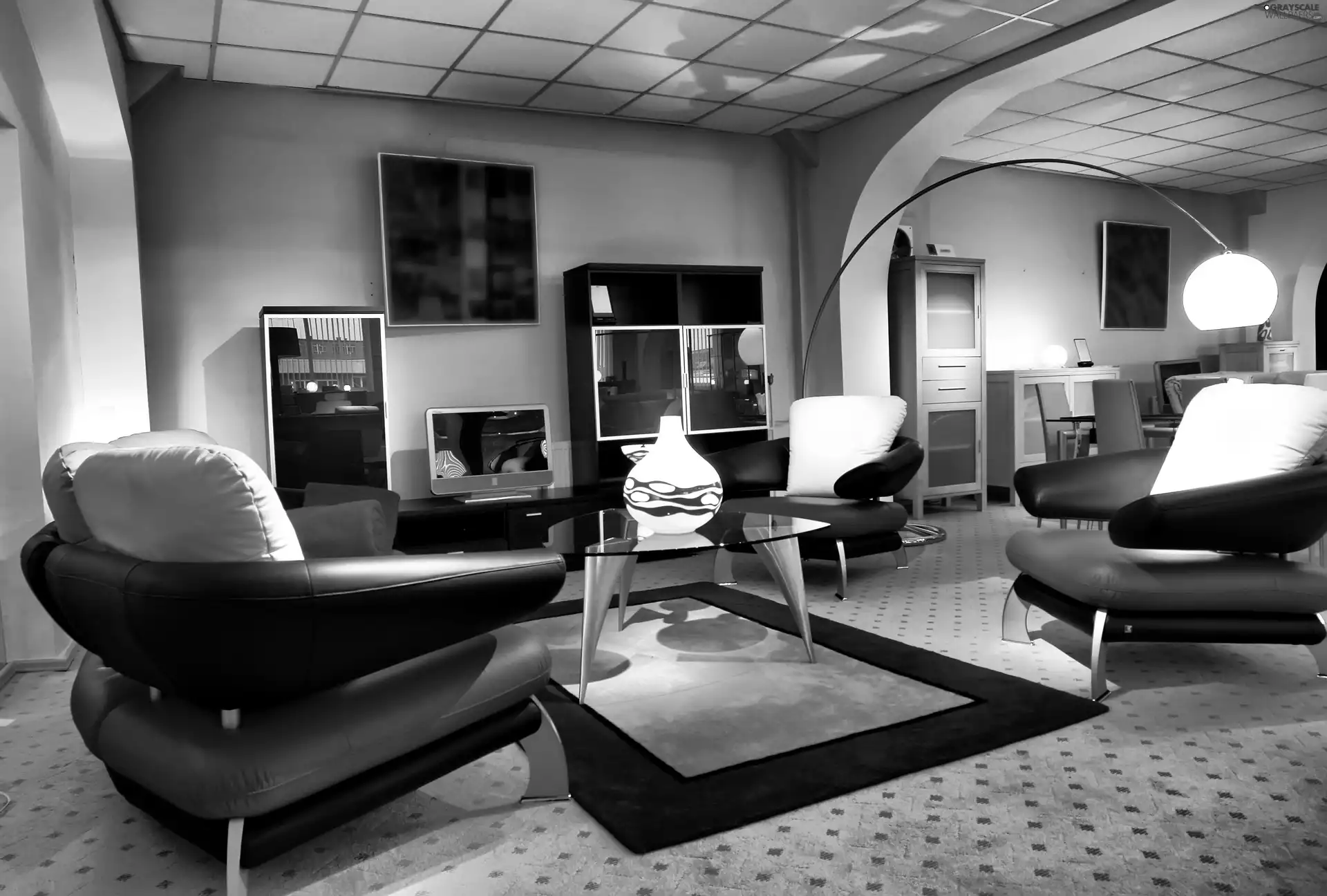 Room, carpet, Lamp, seats