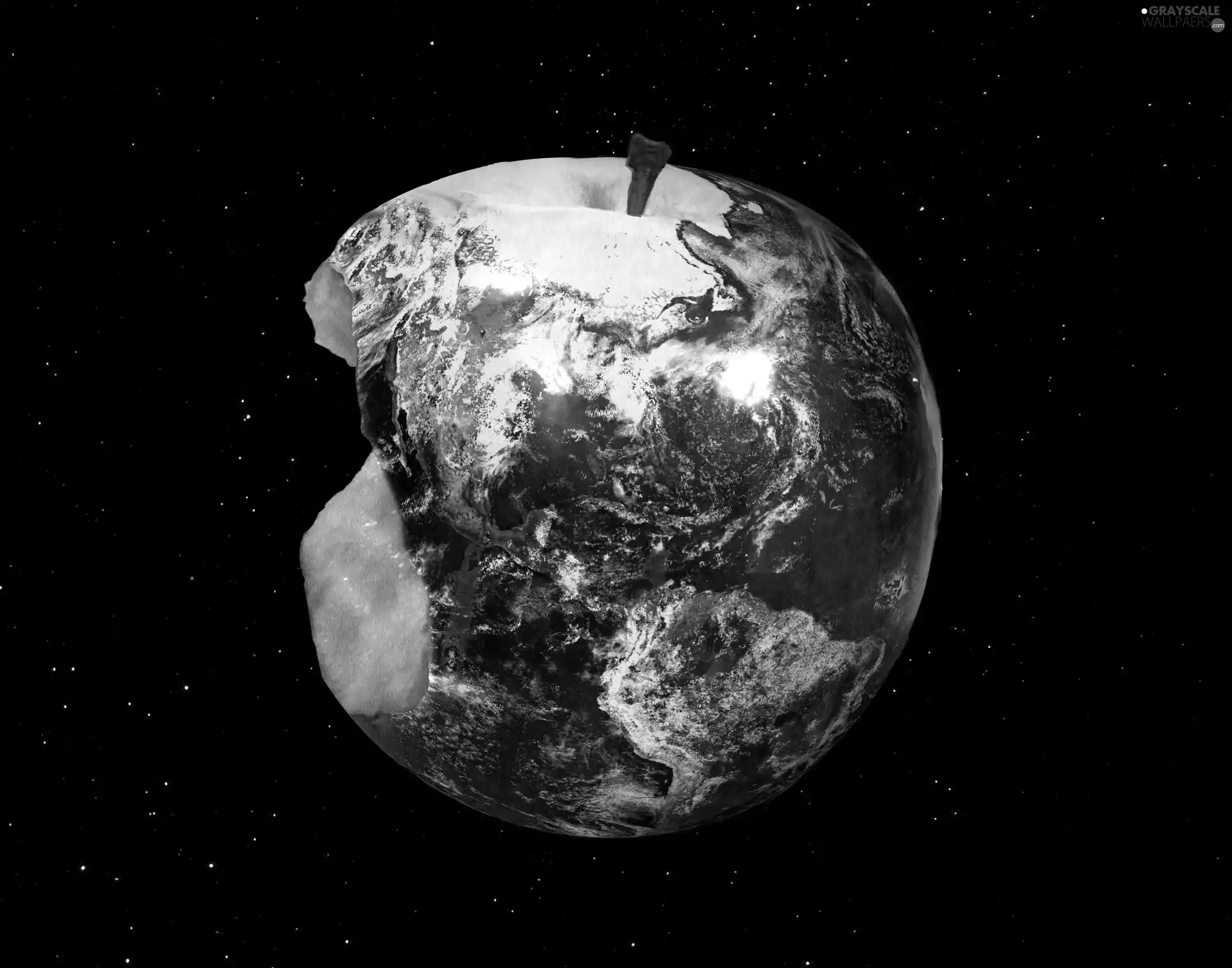 land, Apple, Planet