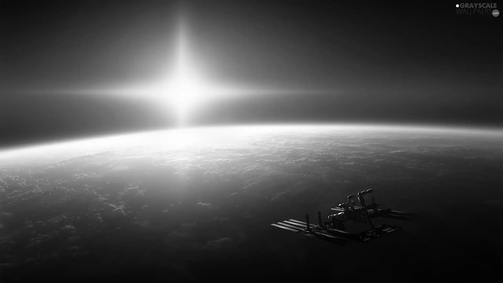 land, Universe, satellite