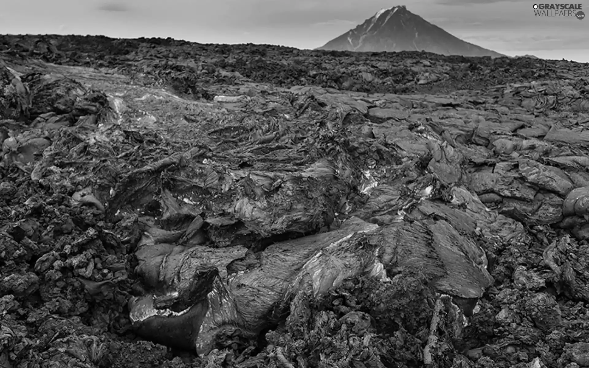Lava, volcano, hot