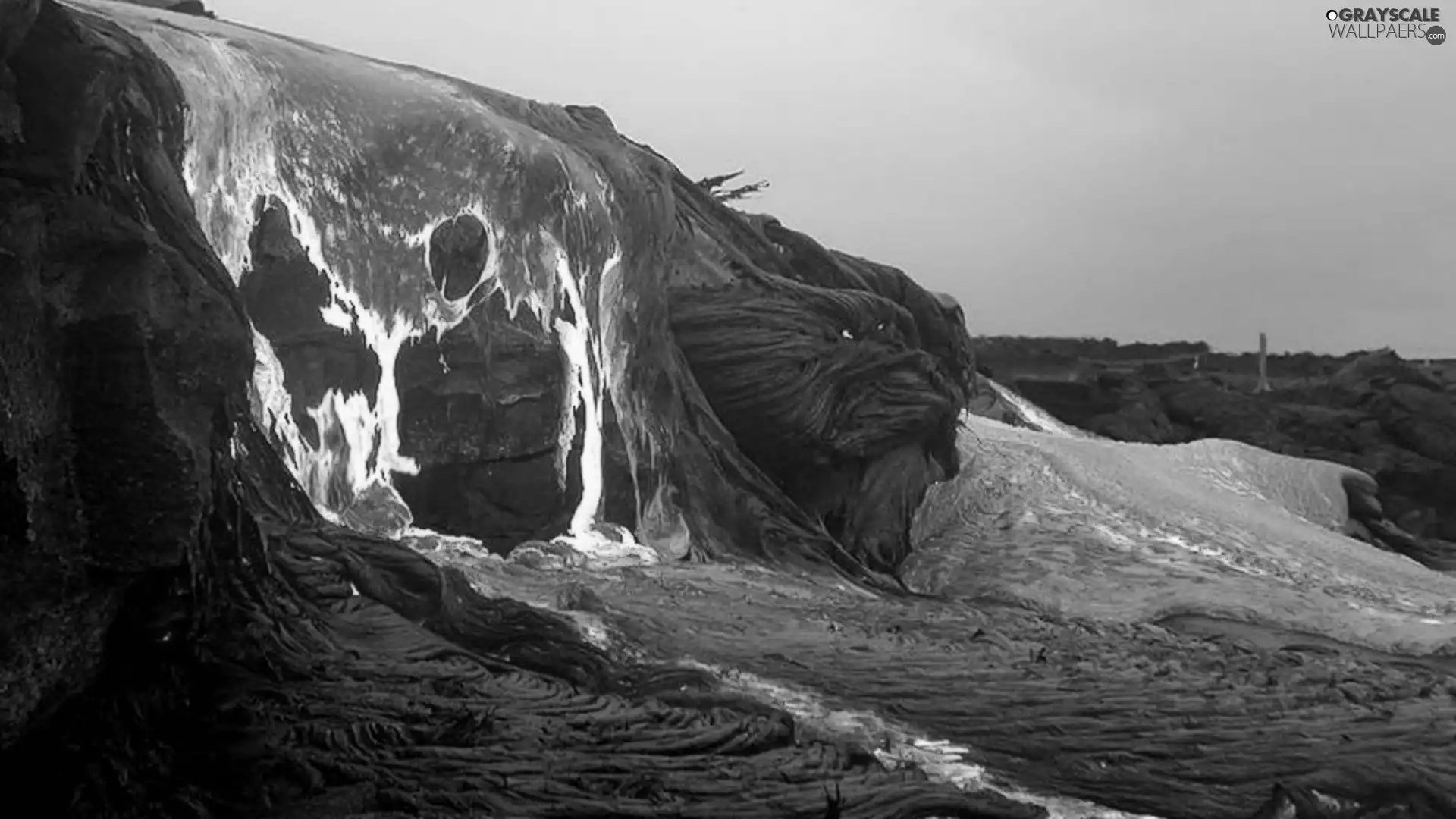 Lava, explosion, volcano