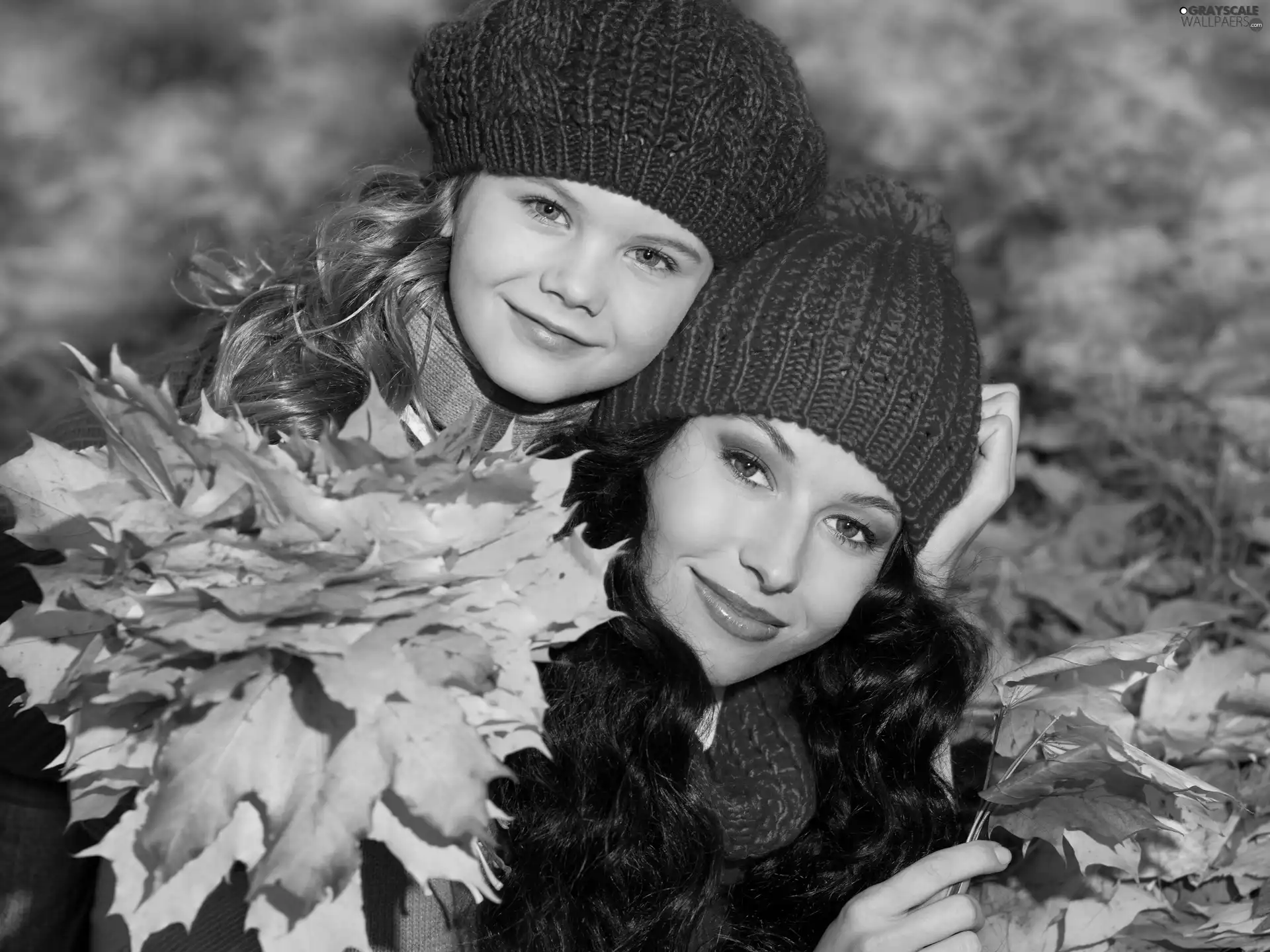 Leaf, Women, Kid