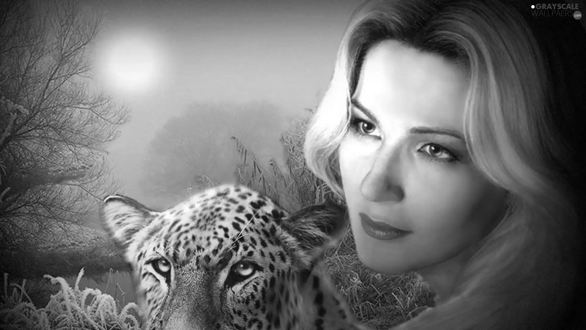 Leopards, Women, White