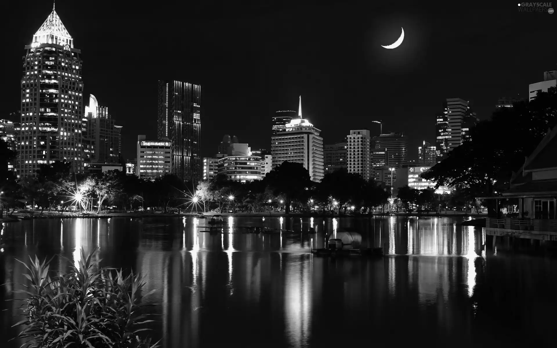 panorama, Town, Bangkok