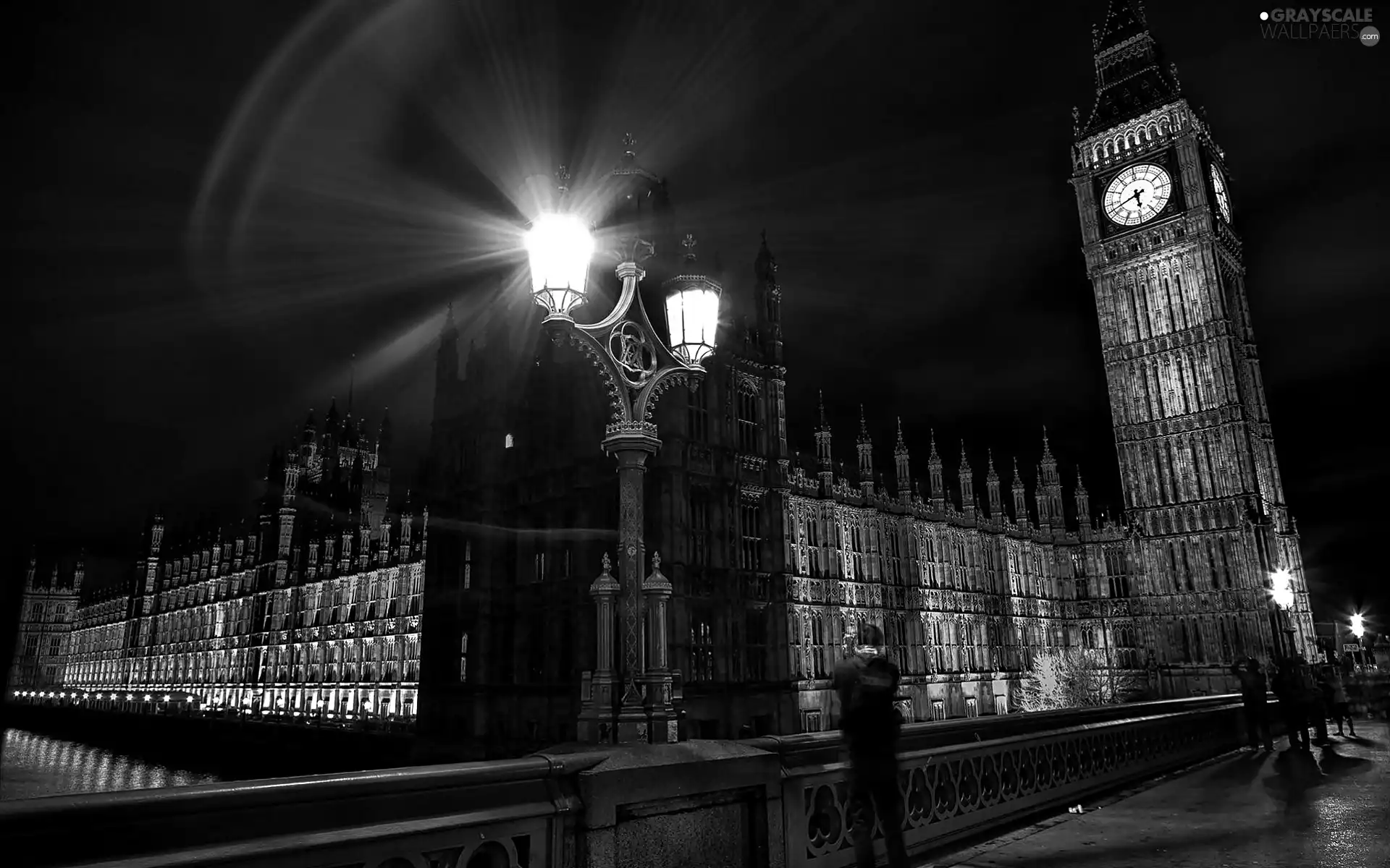 London, Lamp, Lighthouse, Big Ben