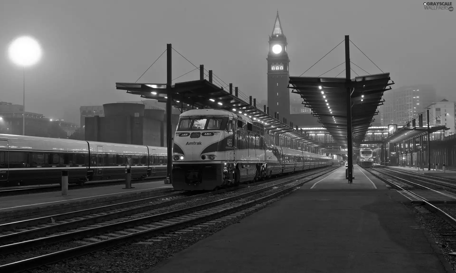 lighting, Trains, platforms