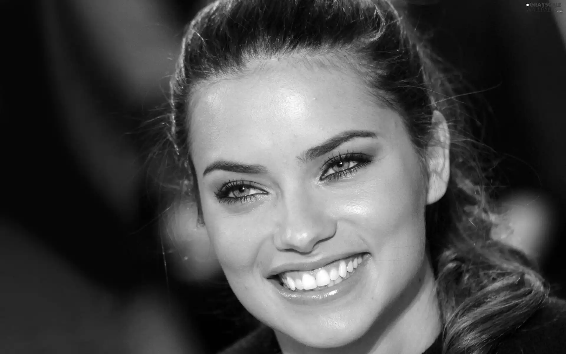 laughing, Adriana Lima