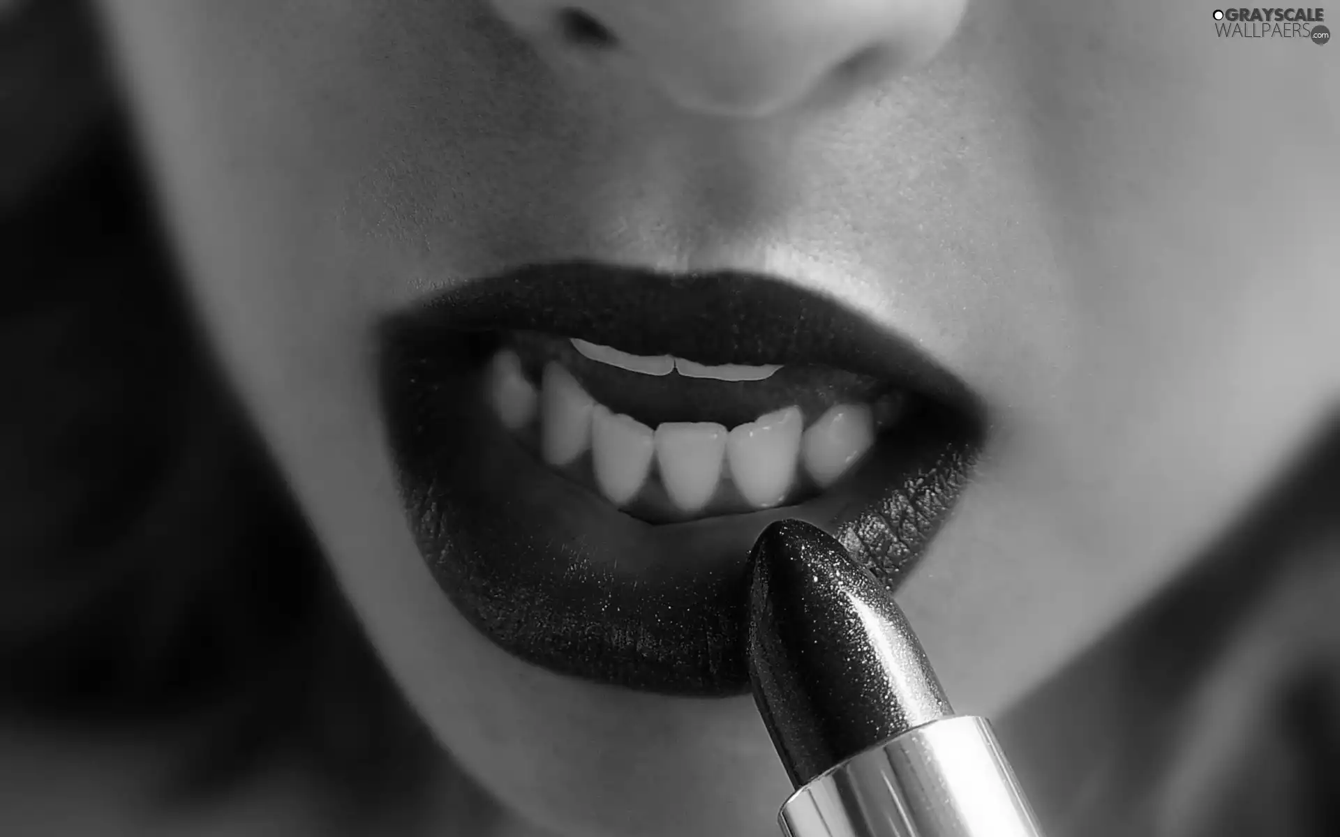Women, lips, lipstick, make-up