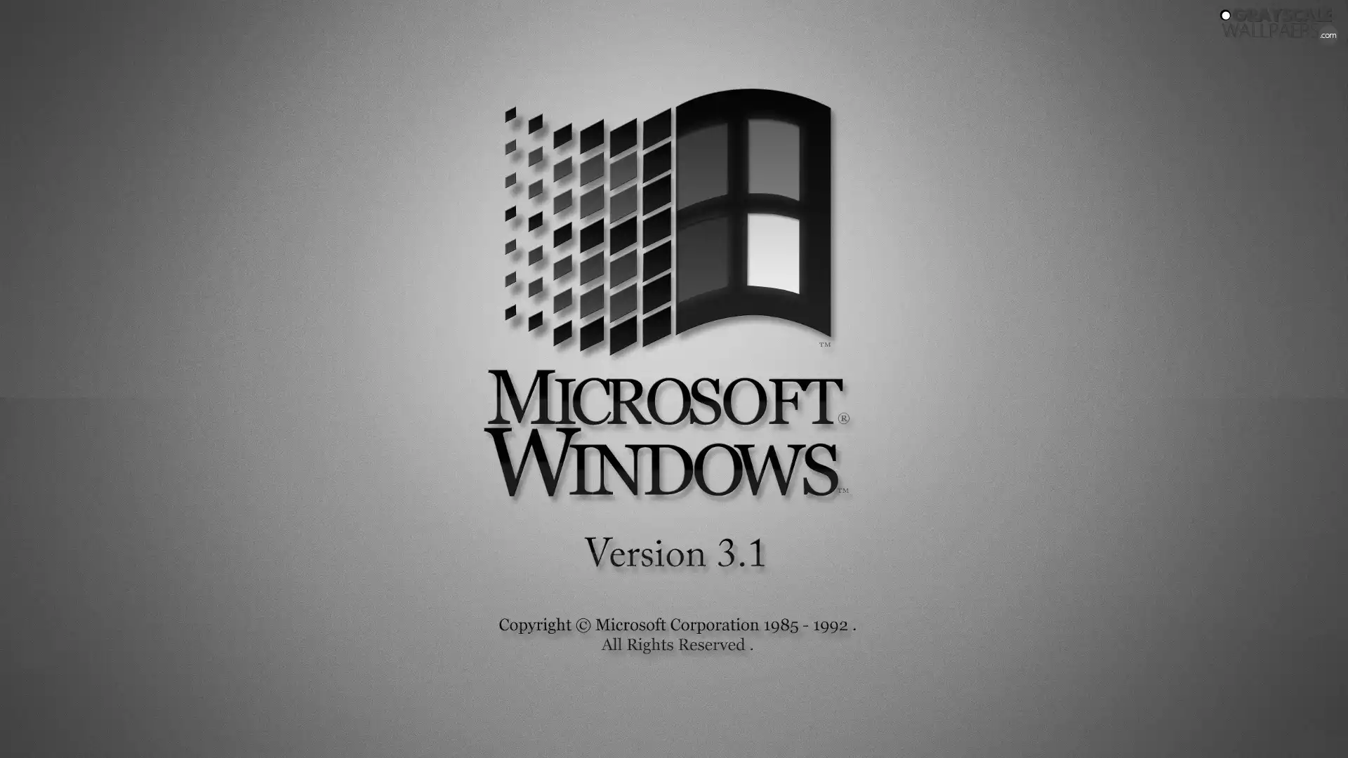 microsoft, 3.1, logo, windows