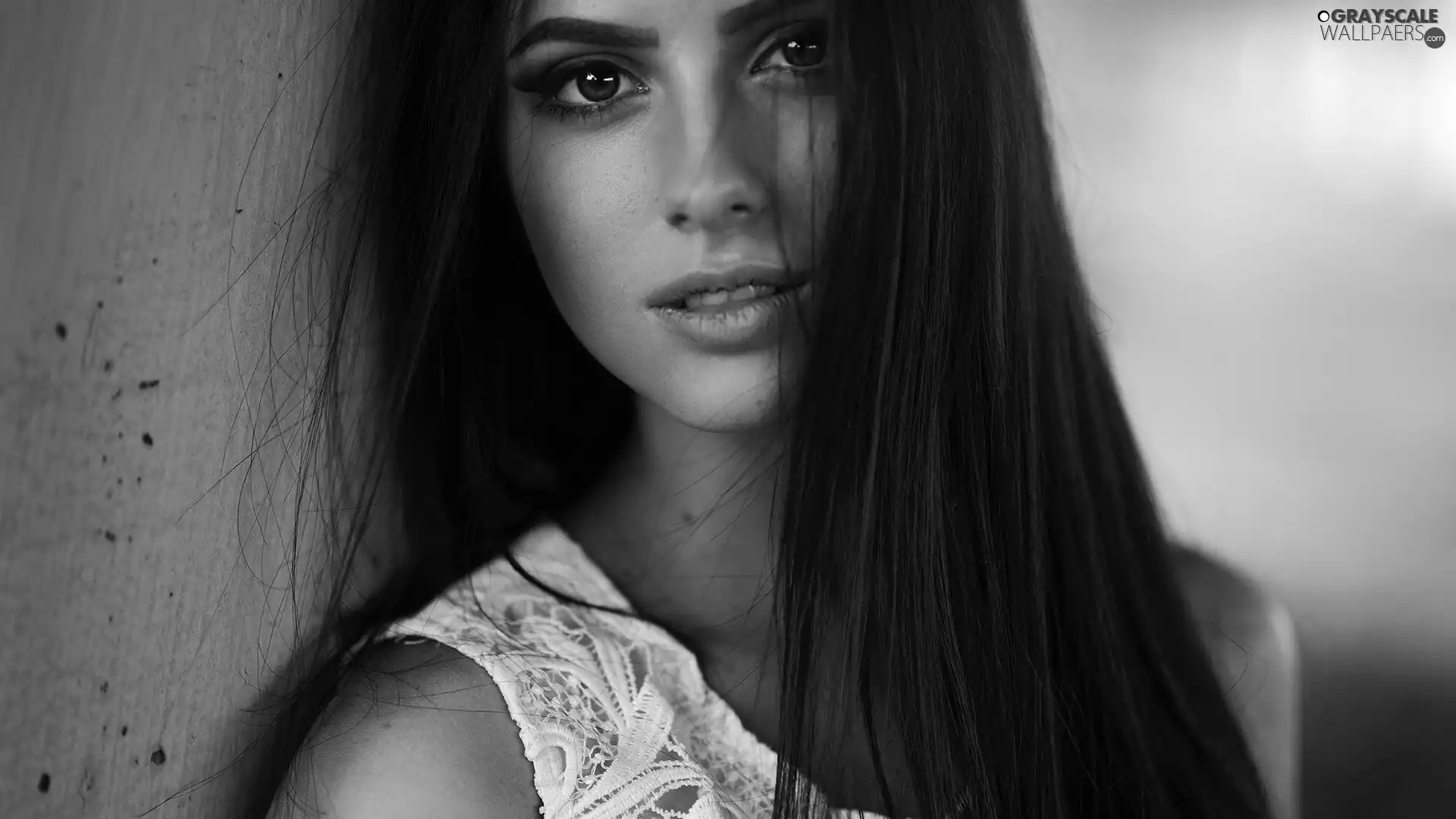 girl, Black, Hair, Longs