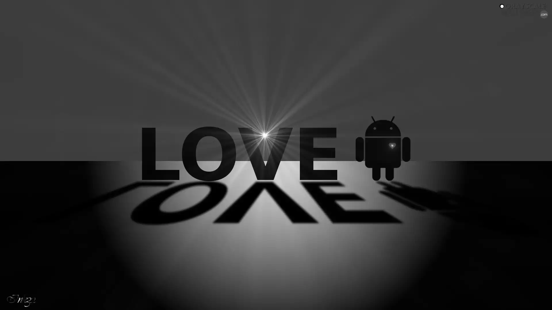 love, Android, text