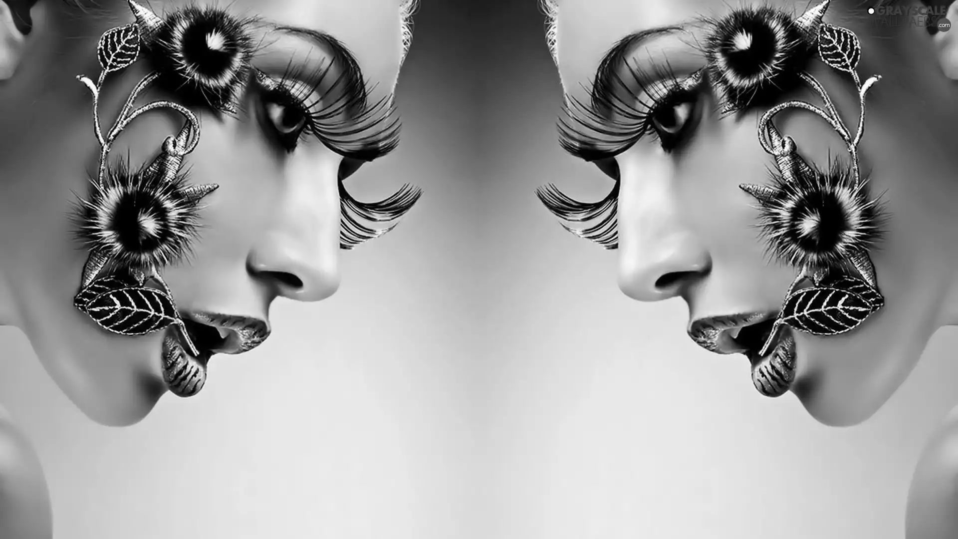 characterization, Womens, make-up