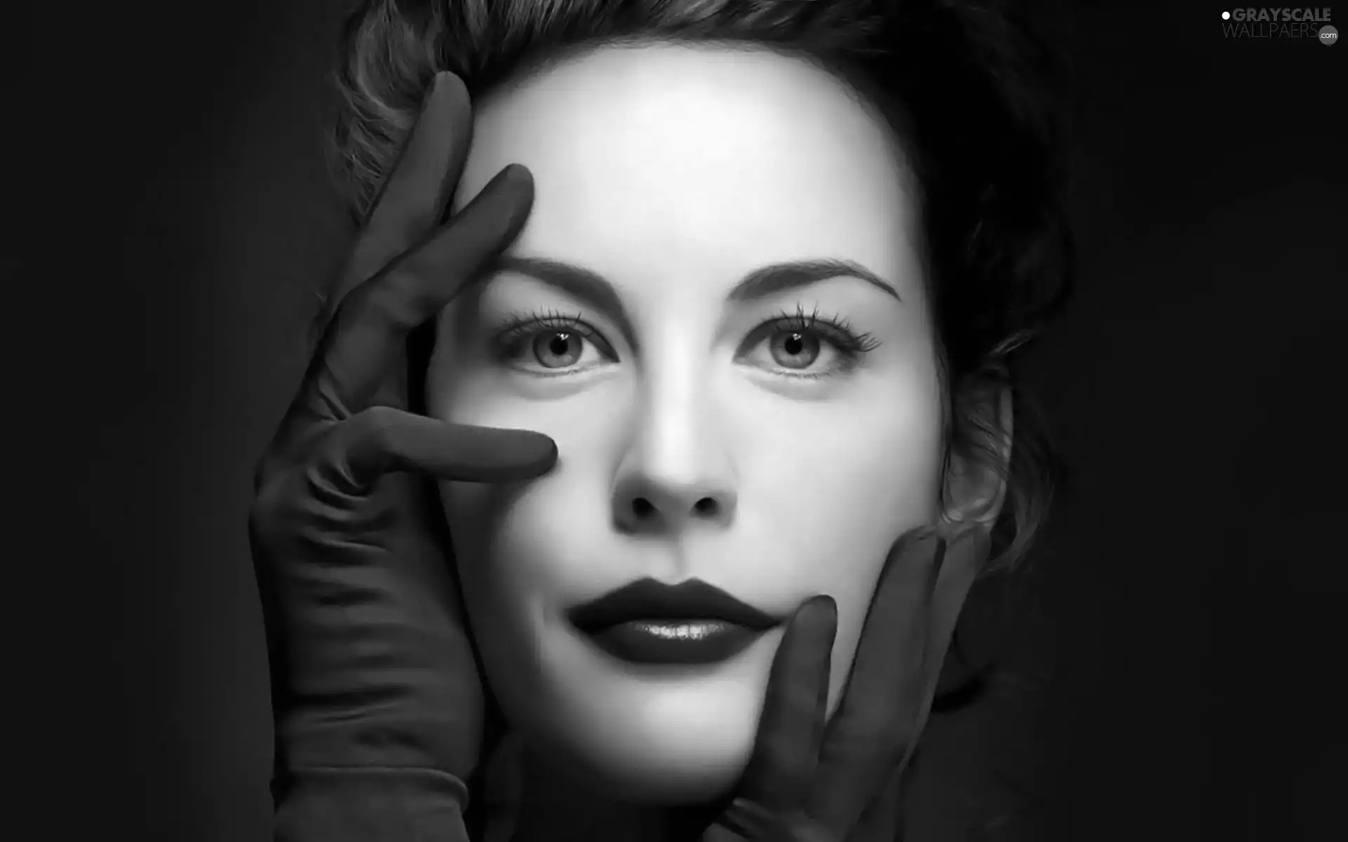 Women, Gloves, Liv Tyler, make-up