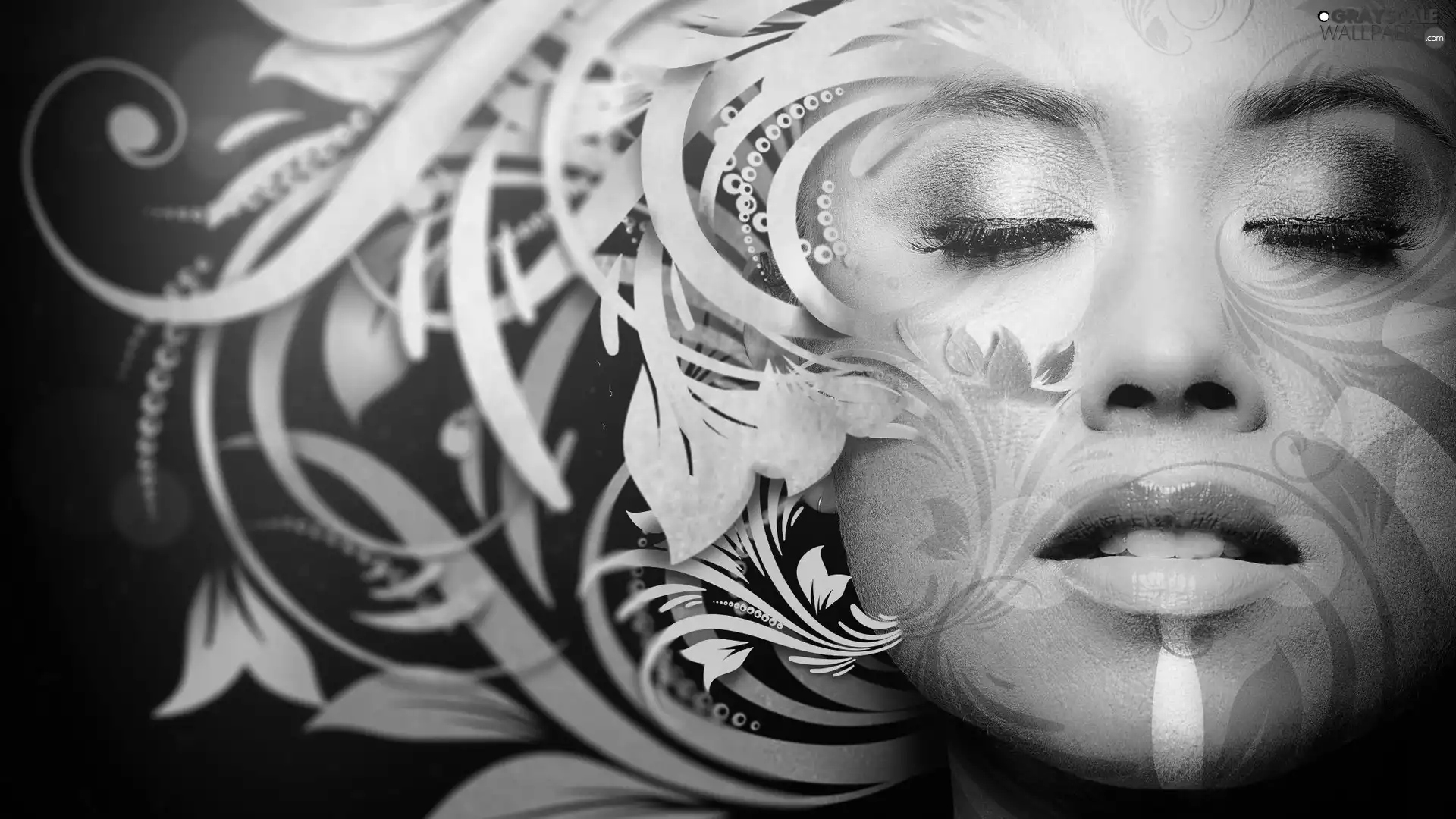 graphics, Women, make-up