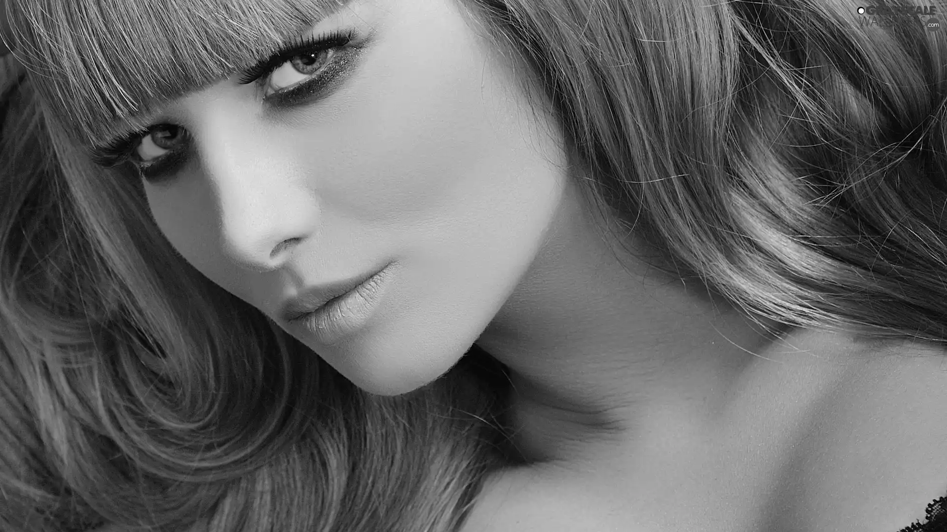 Hair, girl, make-up