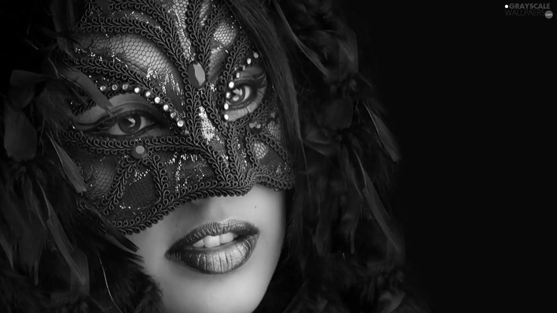 Mask, Women, make-up