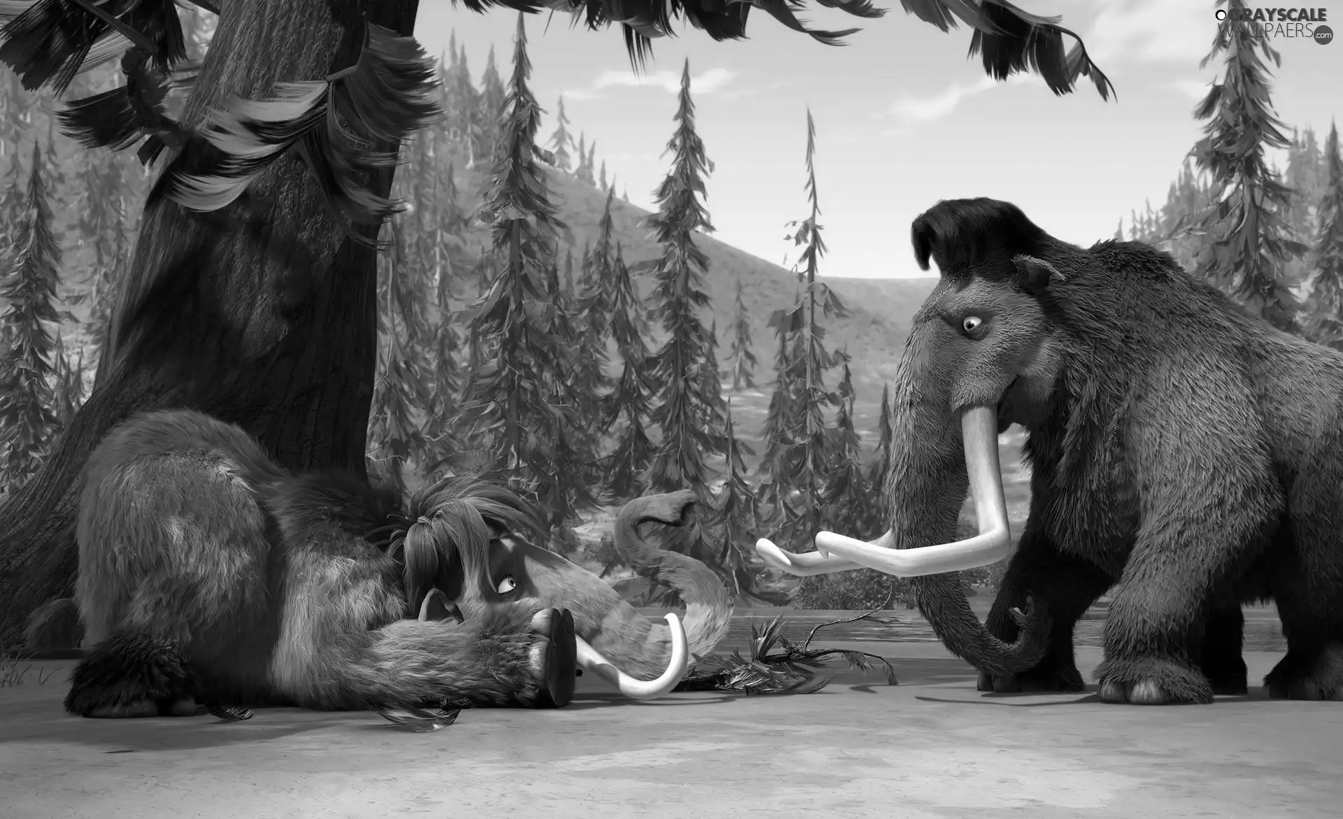 mammoths, Ice Age 2, Ice Age