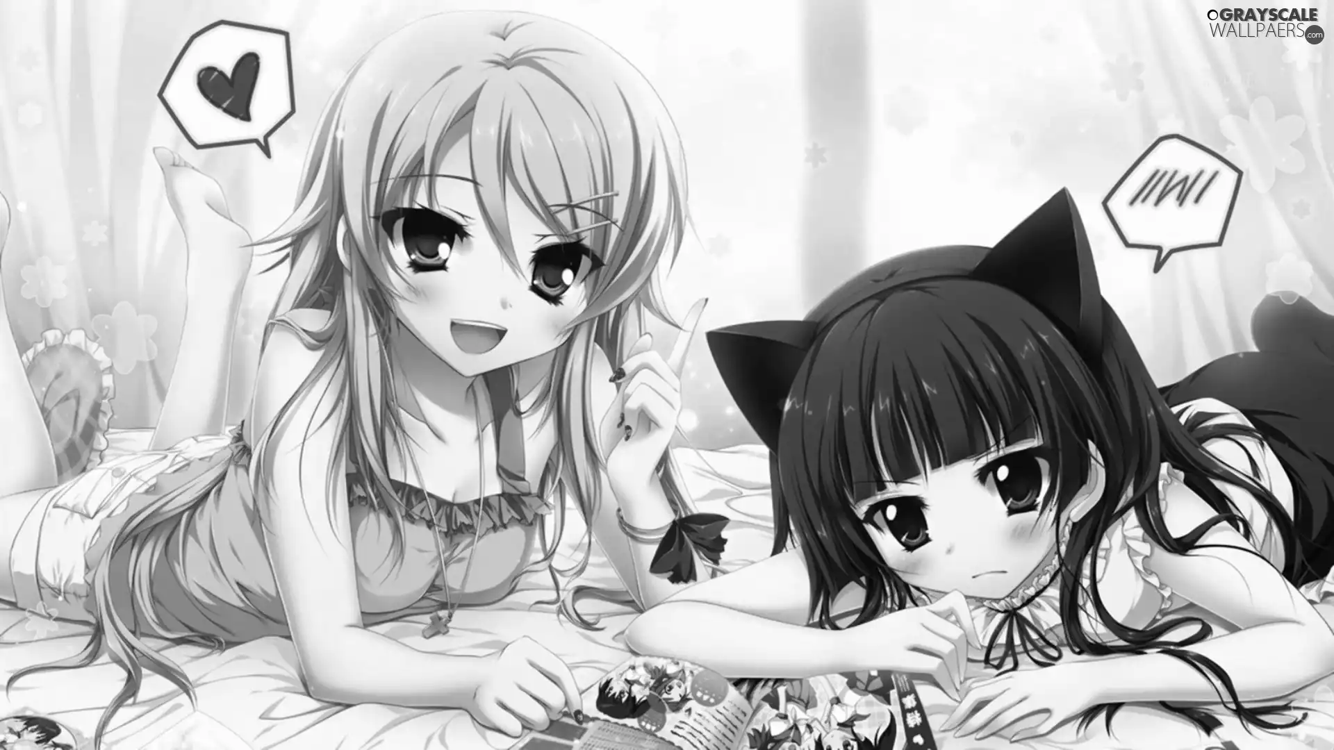 Manga, Two, girls
