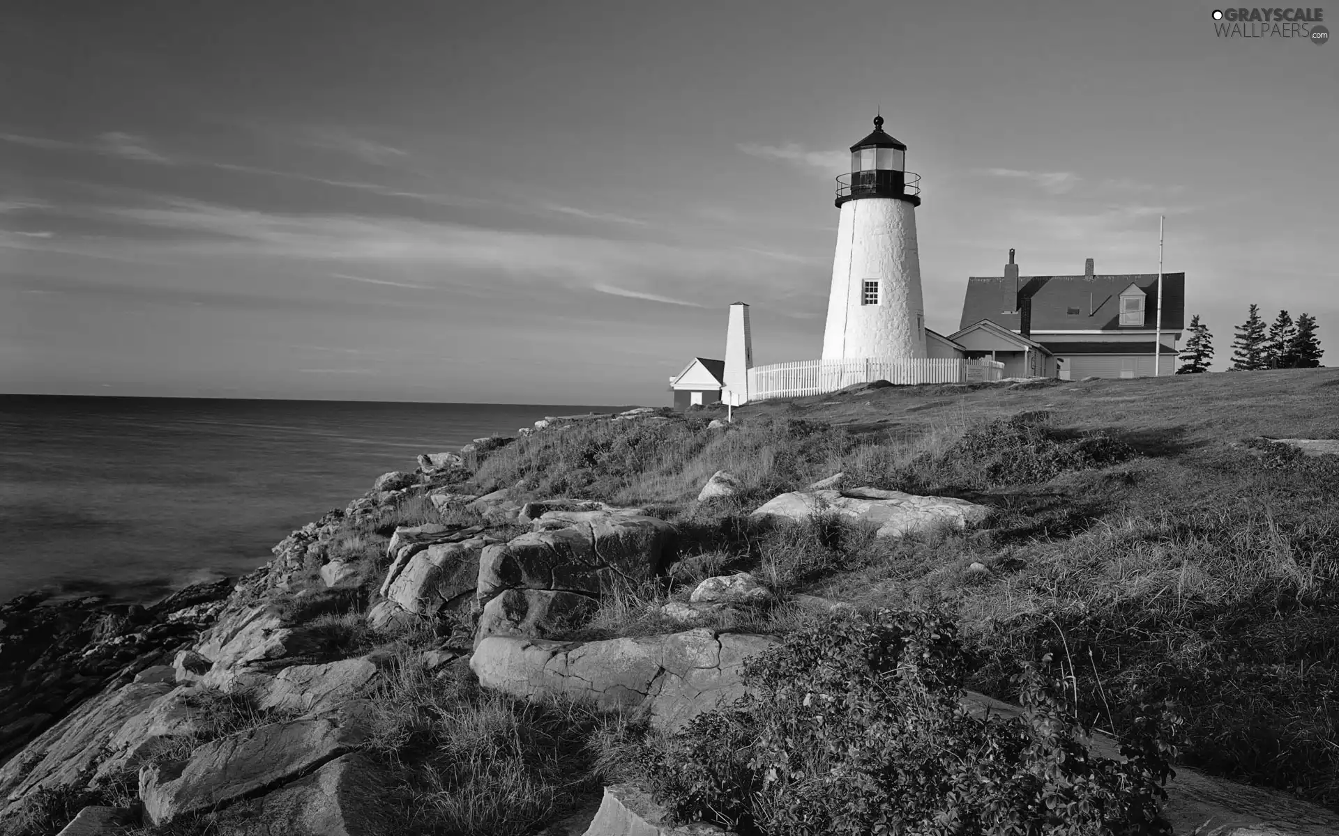 coast, Lighthouse, maritime, sea