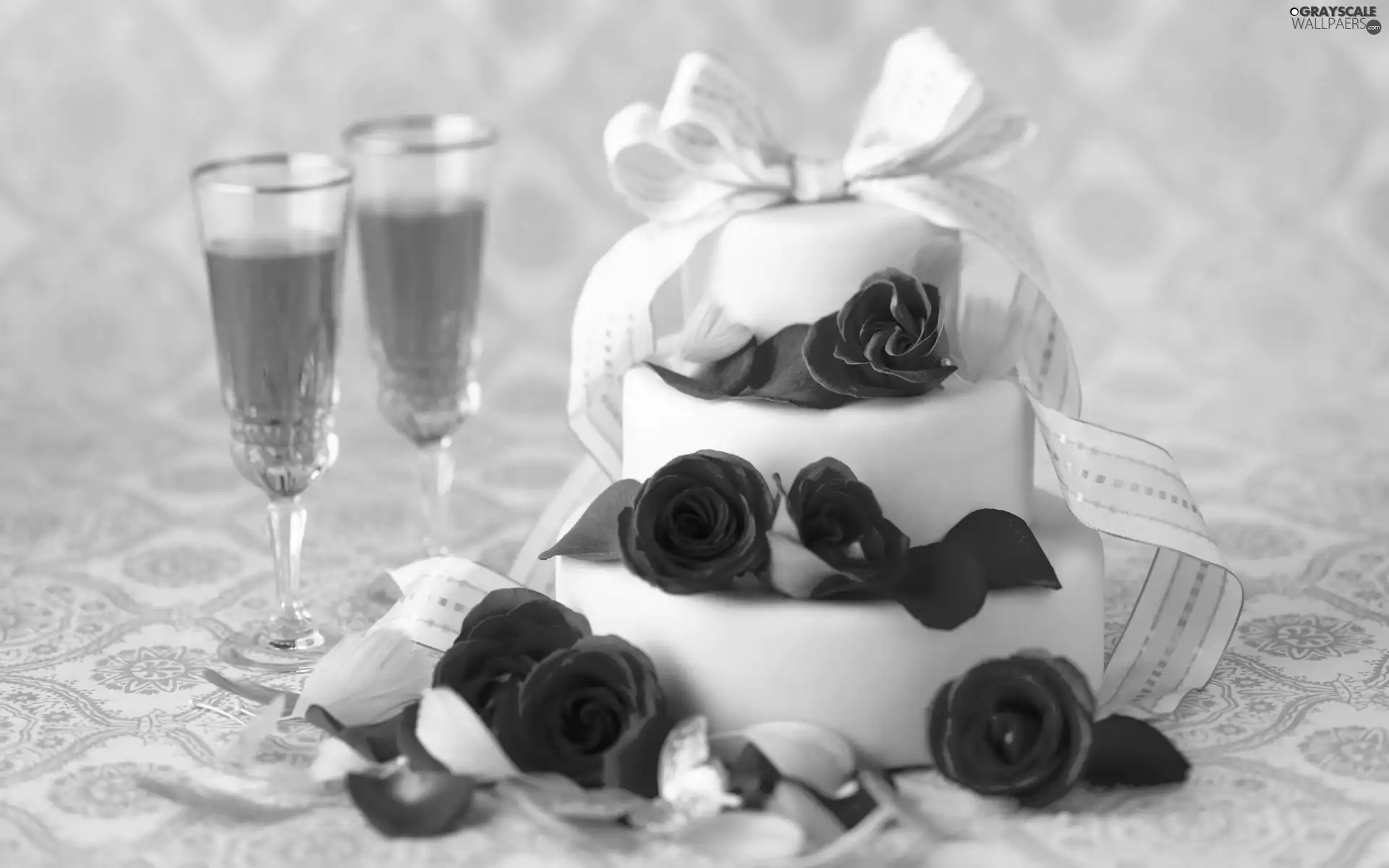 marriage, Cake, glasses
