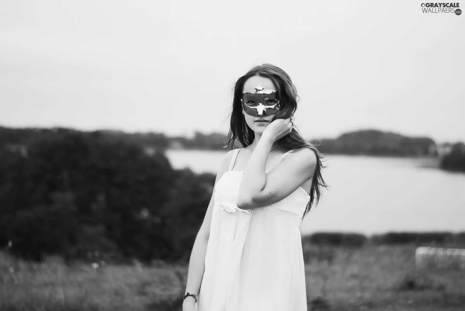 Women, Hair, Mask, Longs