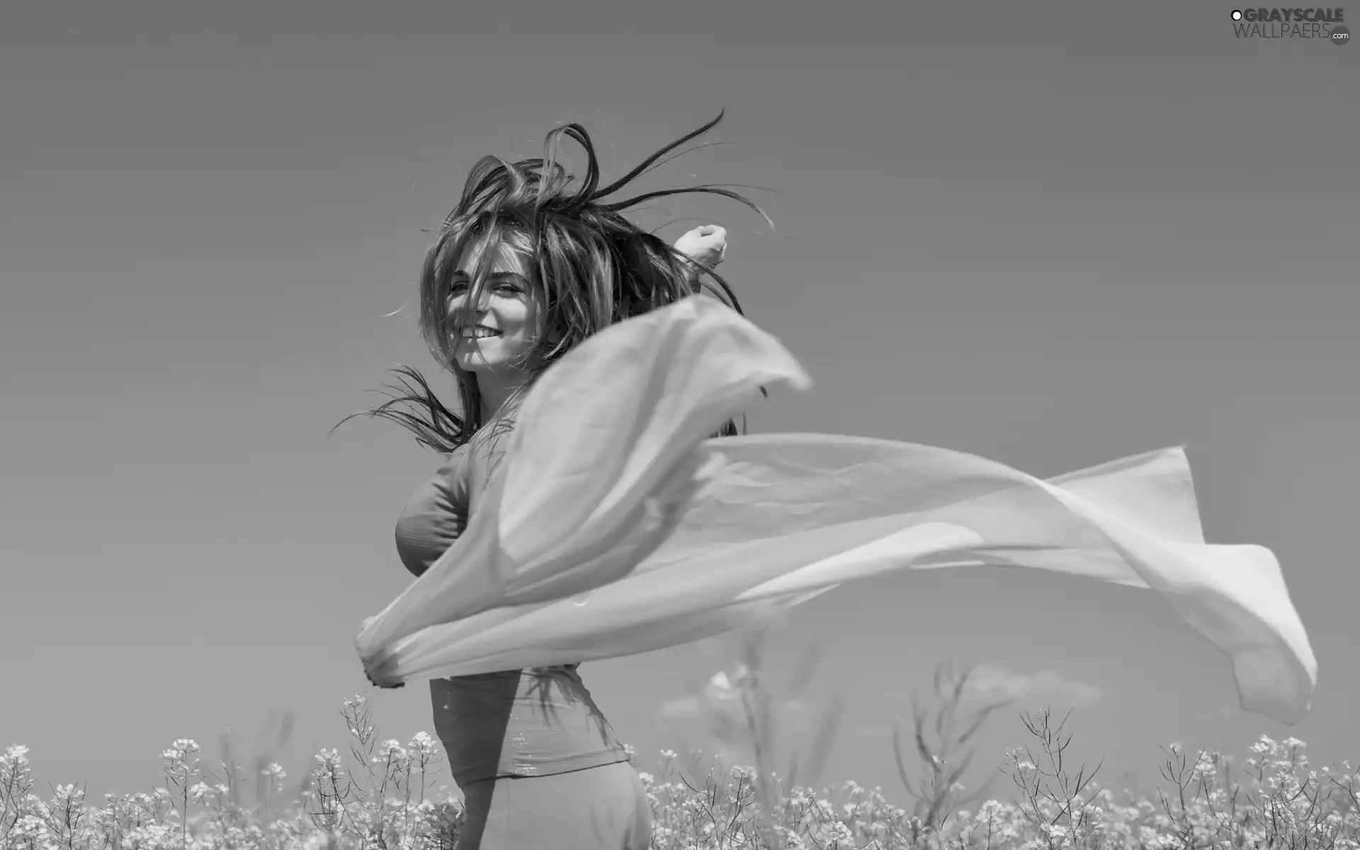 Meadow, Women, shawl