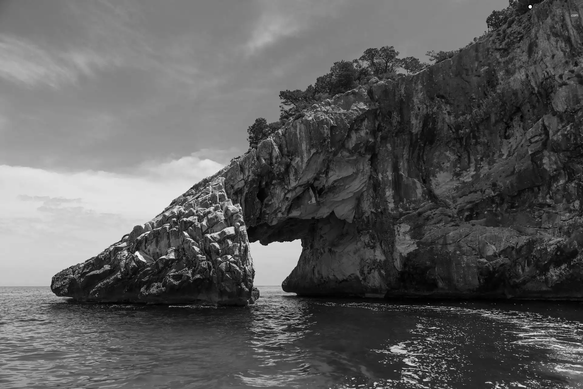 Rocks, Sardynia, Italy, Mediterranean