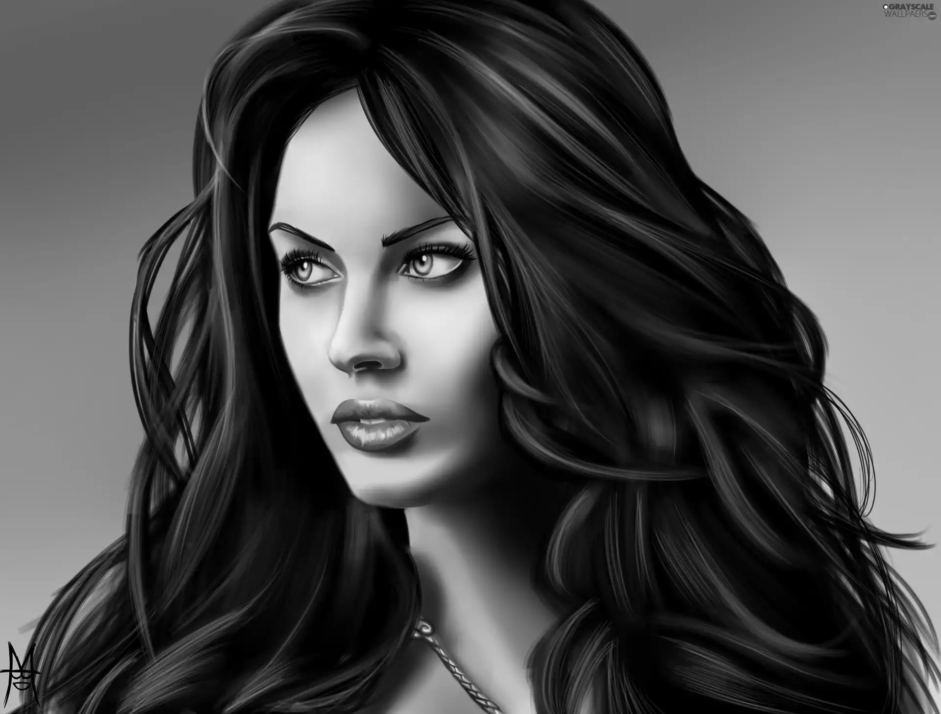 Megan Fox, portrait