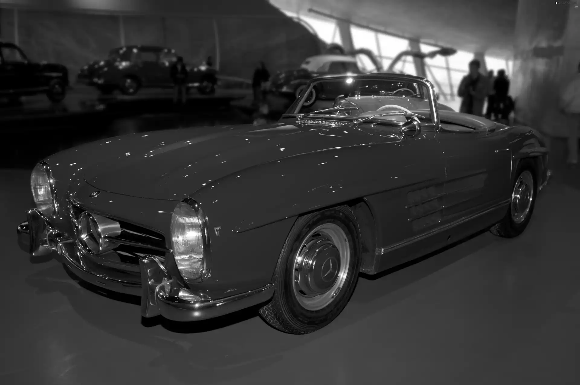280 SL, antique, Mercedes Benz