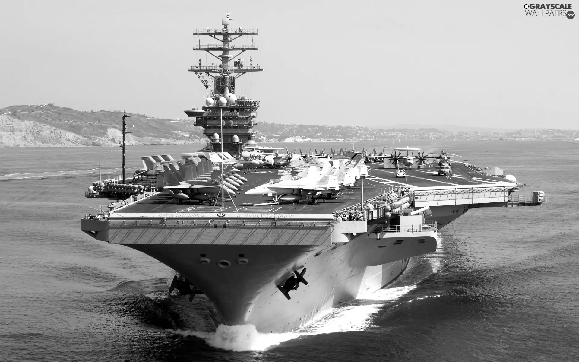 aircraft carrier, Ship, Military truck