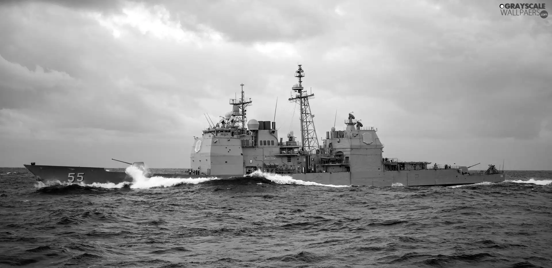 sea, Ship, Military truck