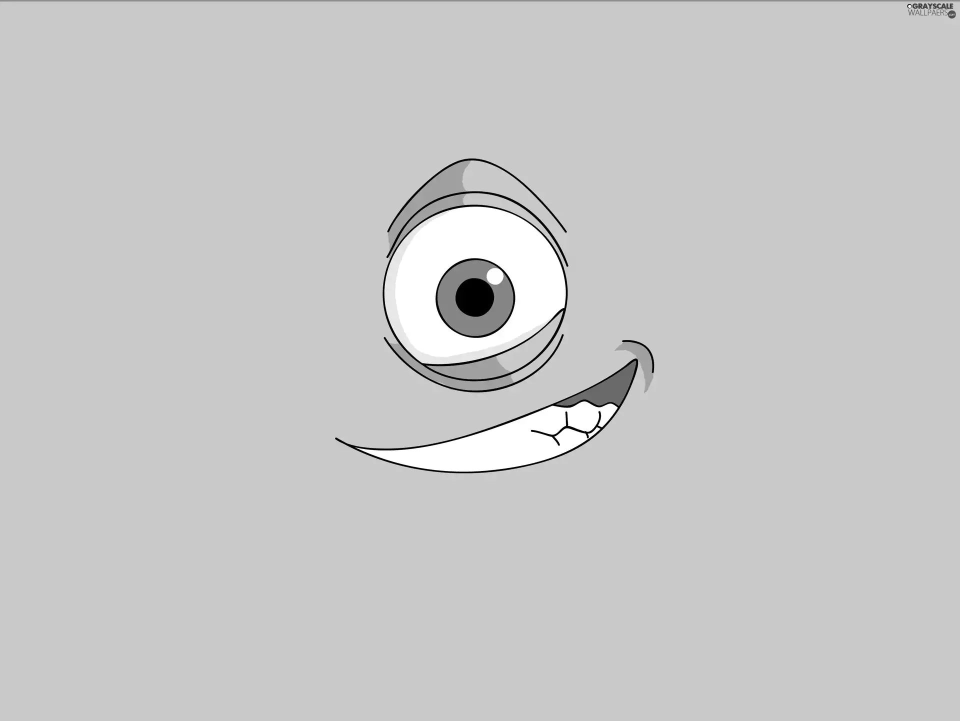 cheerful, Mike, Inc., Monsters Inc, Monsters
