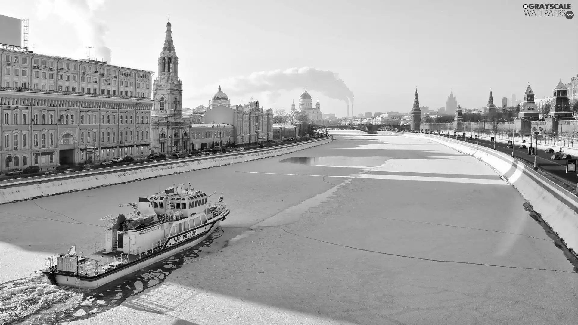 Ice-breaker, Russia, Moscow