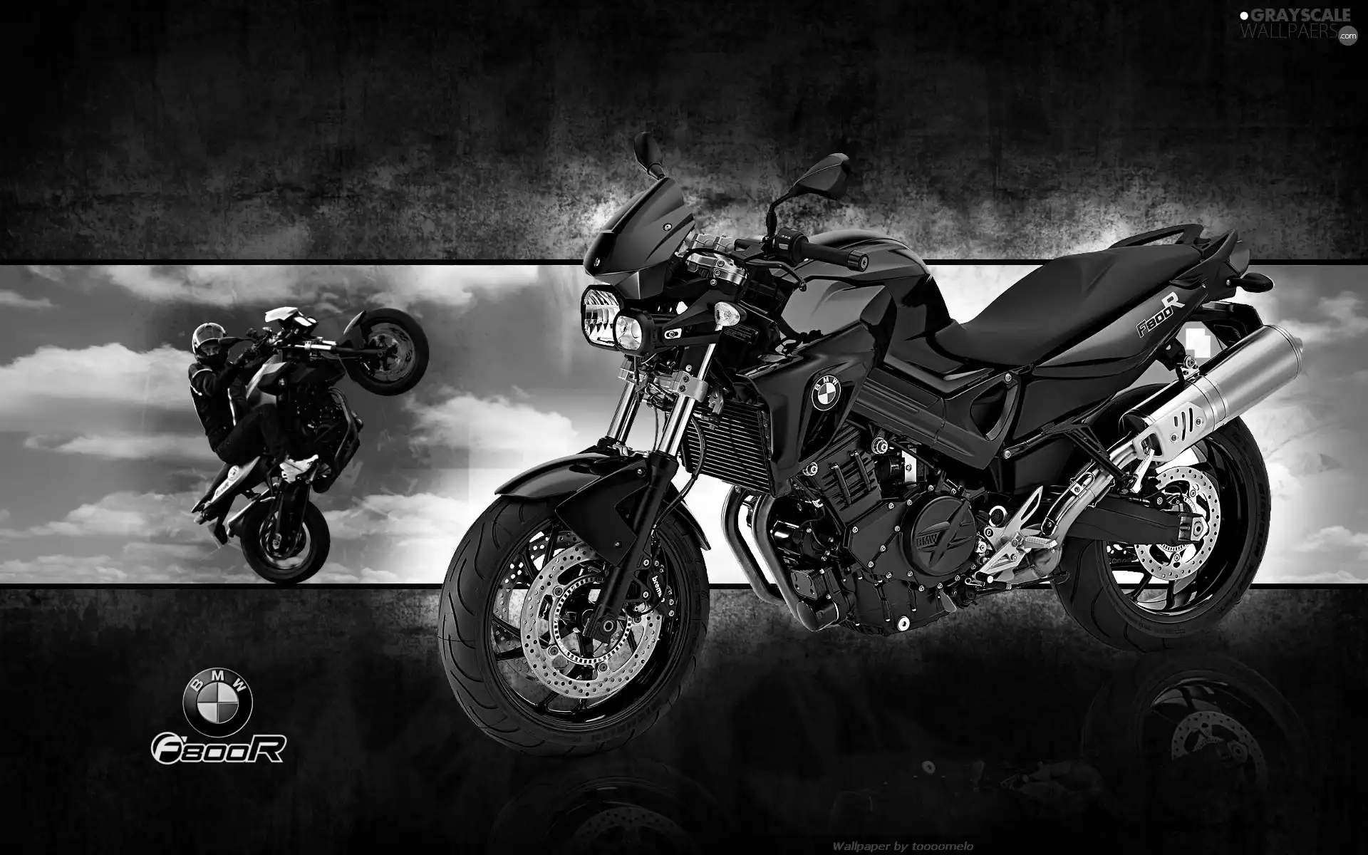 Motorcyclist, BMW F800R, motor-bike