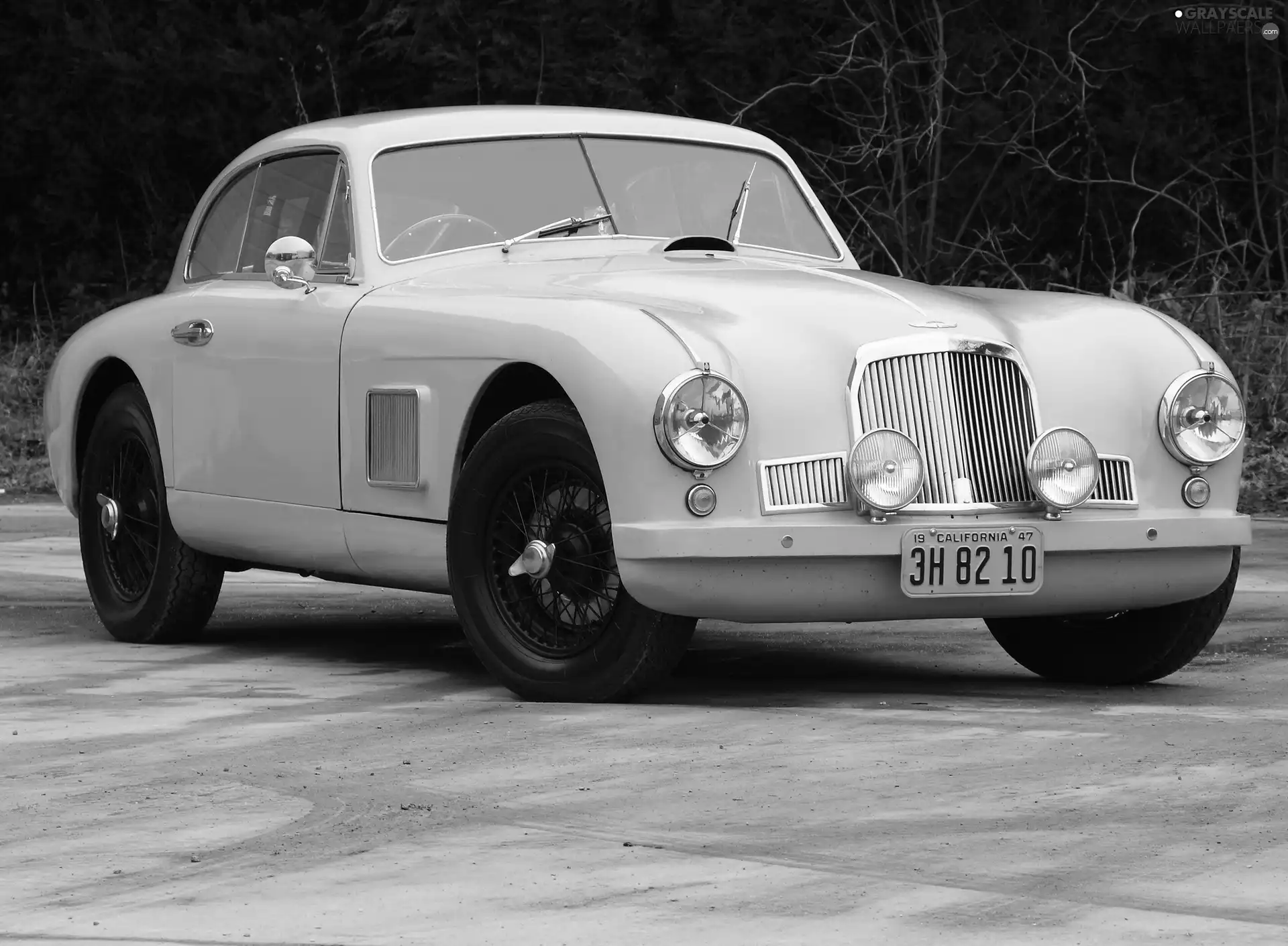 vintage, Aston Martin DB2, motor car