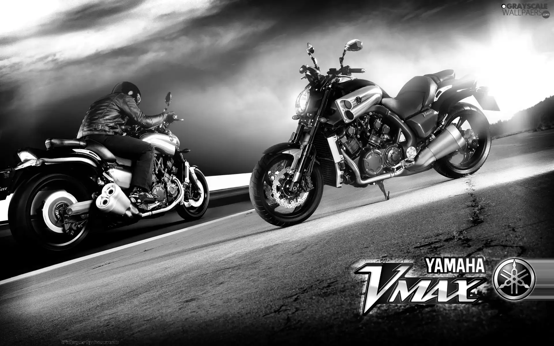 Yamaha V-Max, motor-bike