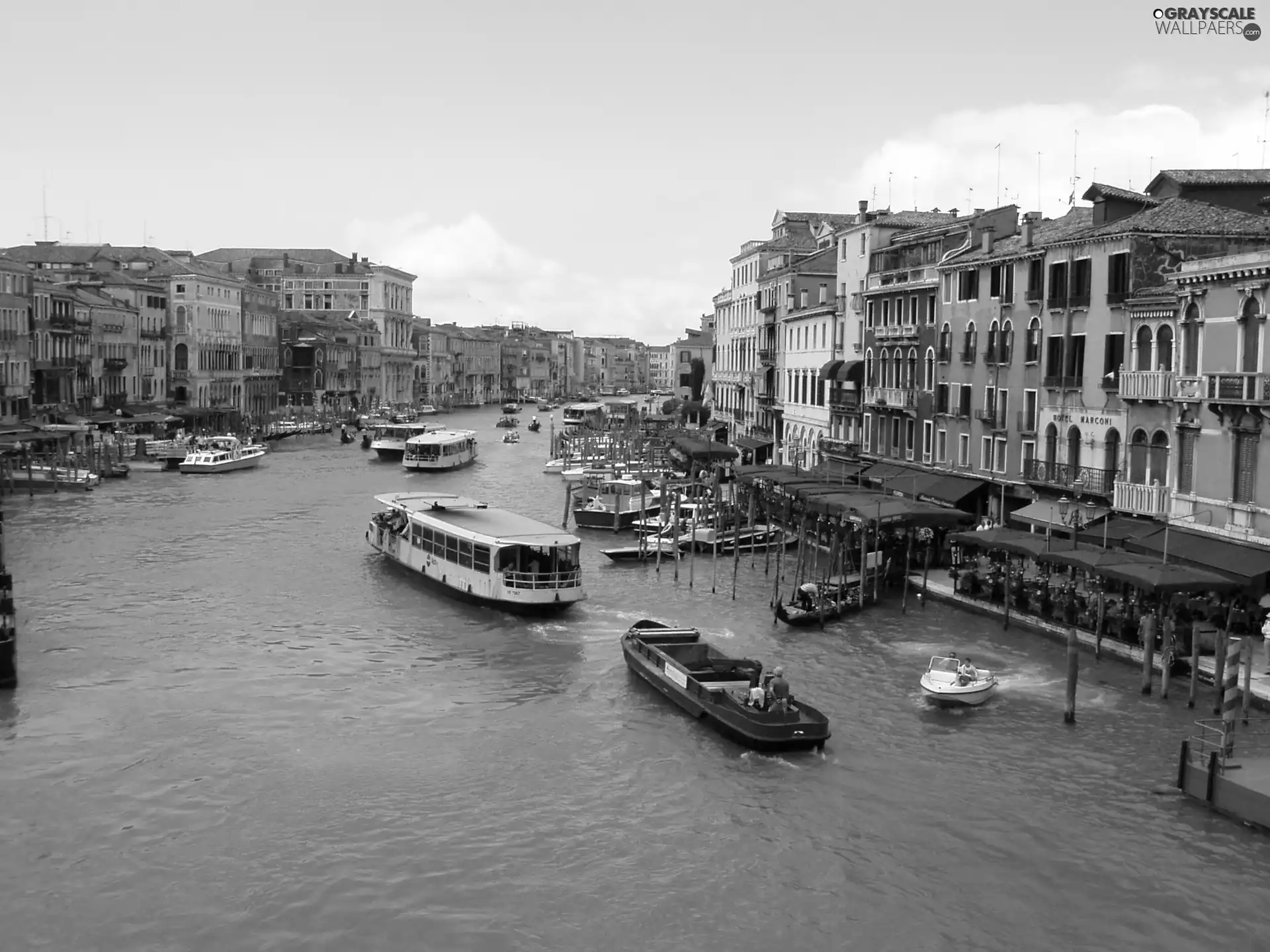 motorboat, Italy, Venice