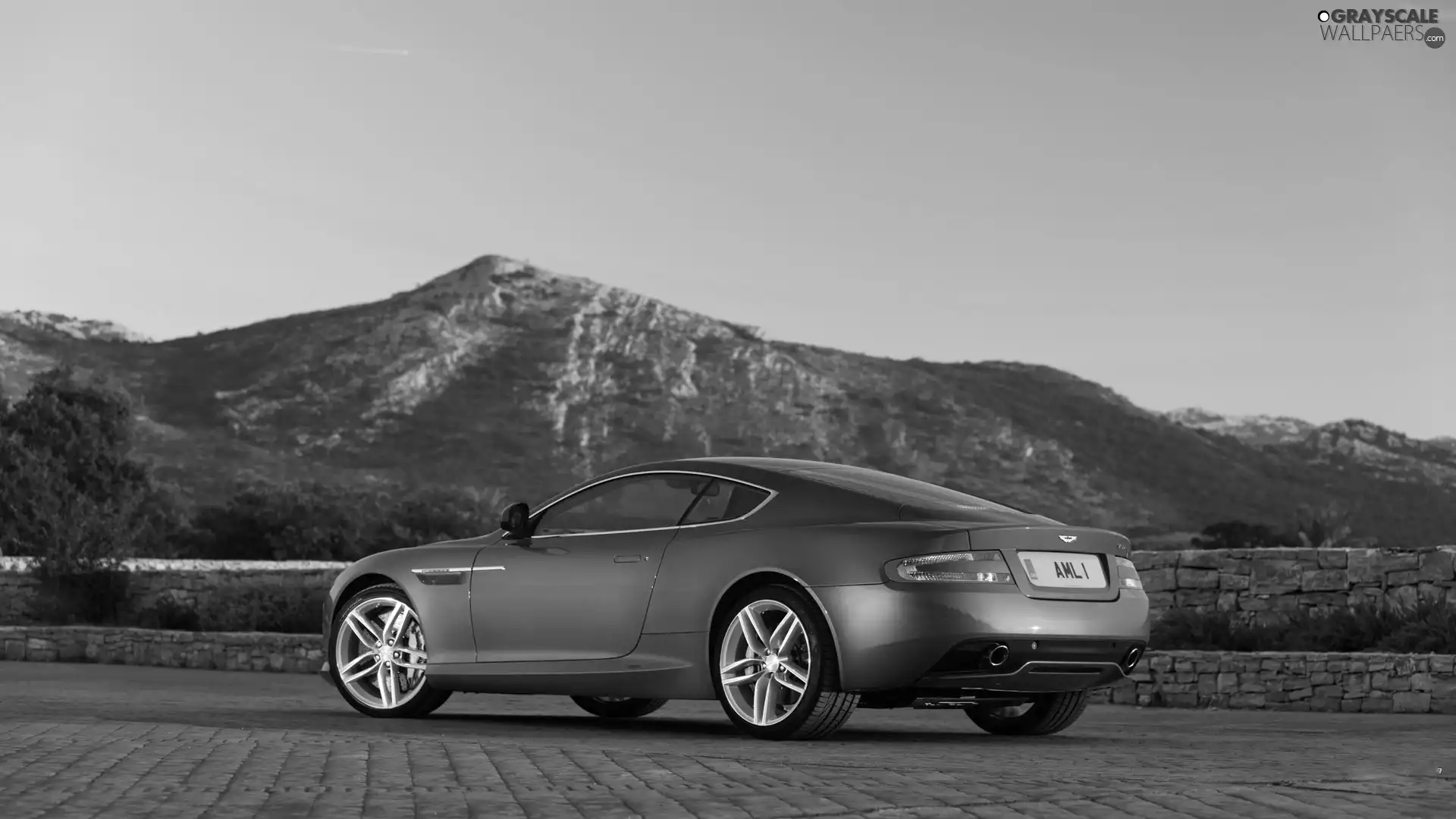 Aston Martin, Way, Mountains, Virage