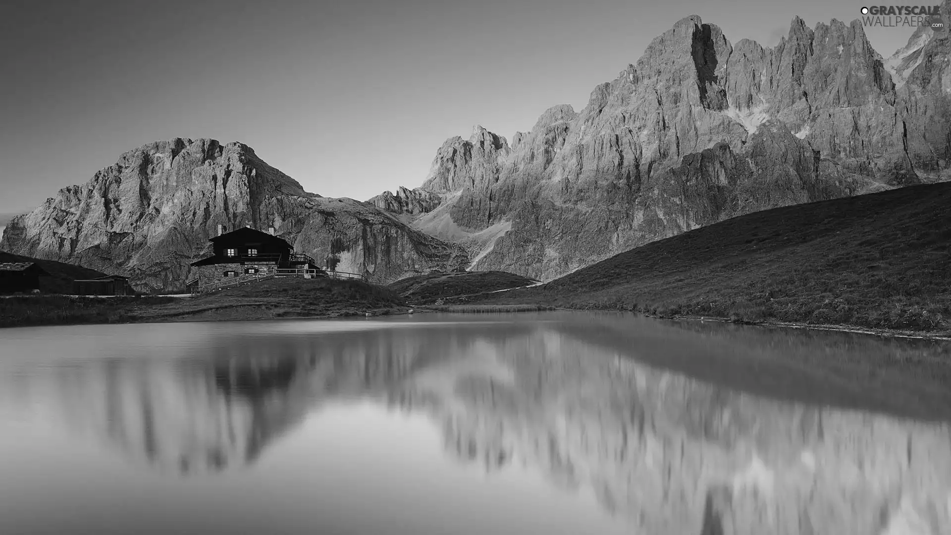 Natural Park, lake, Mountains, Paneveggio