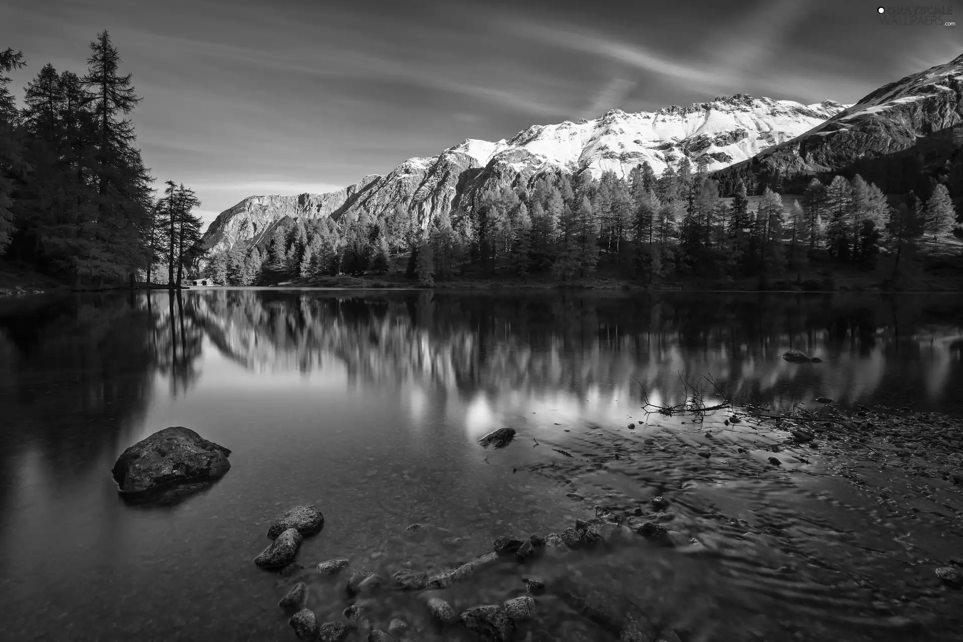 River, Mountains