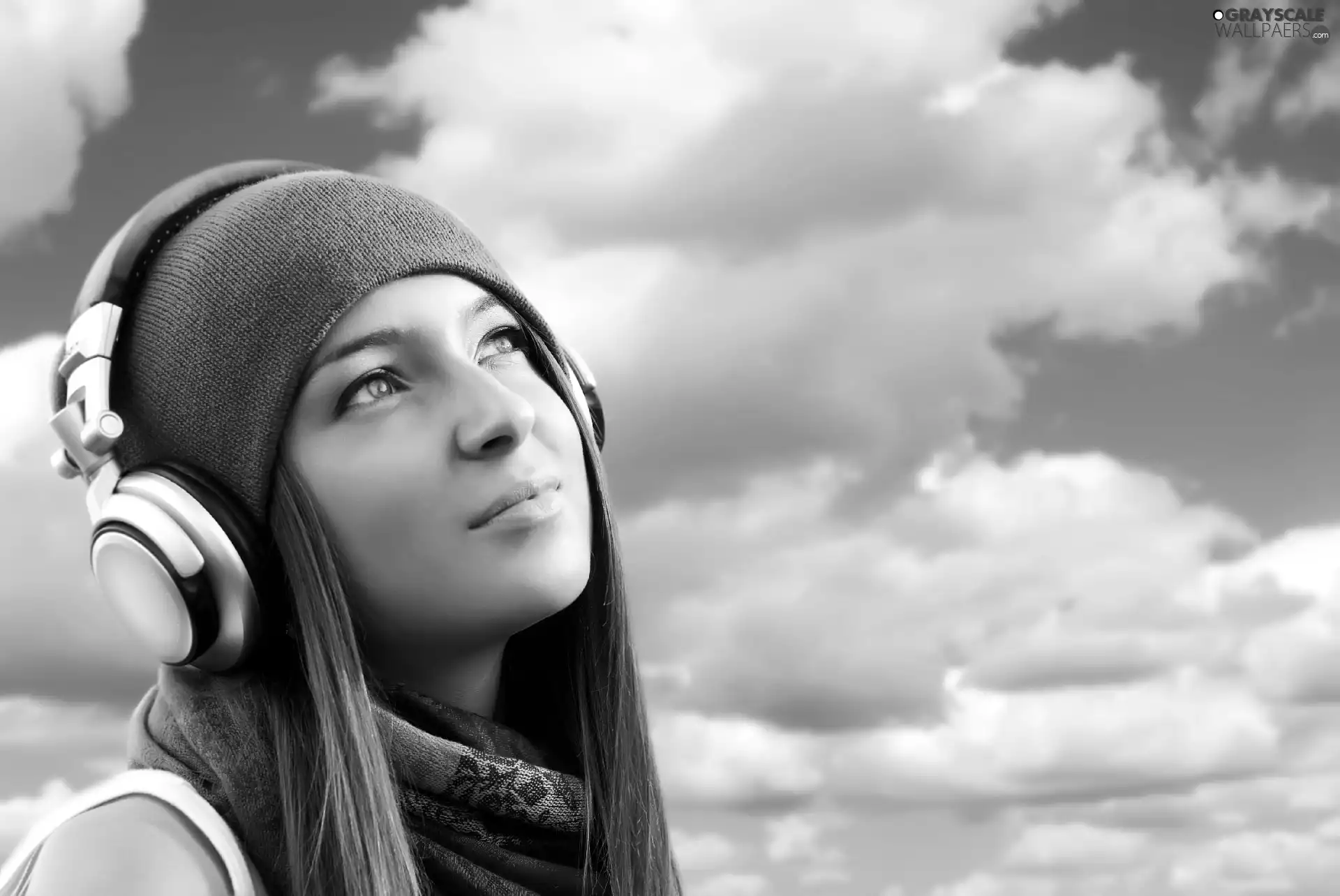 music, Women, HEADPHONES