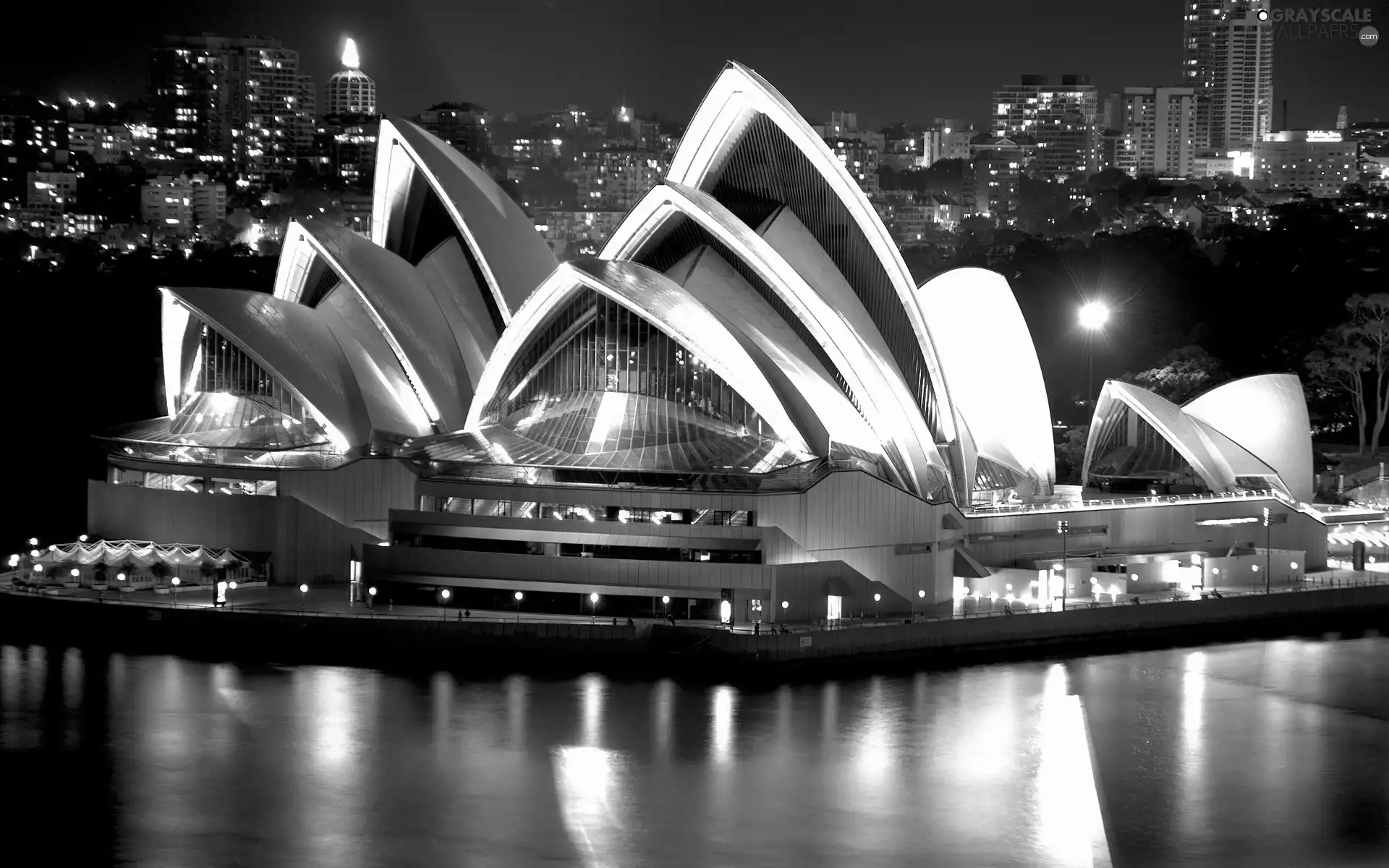 Australia, Sydney Opera House, Night, Sydney